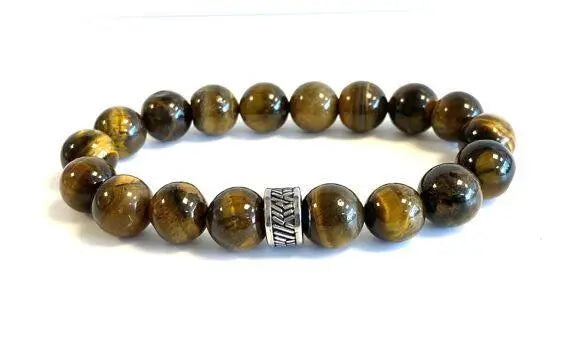 BRACELET PERLES OEIL DE TIGRE
