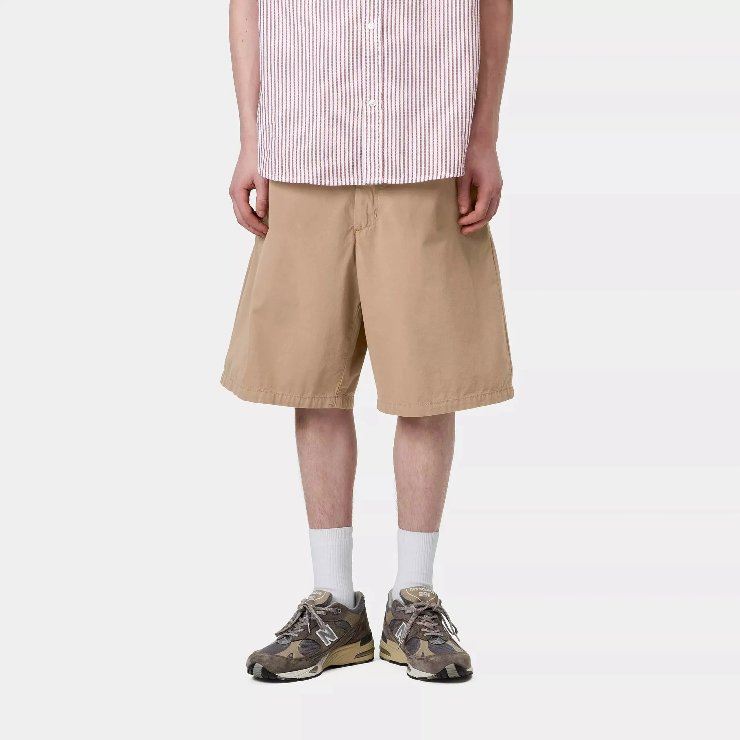 CALDER SHORT - LEATHER CARHARTT WIP - Klubb