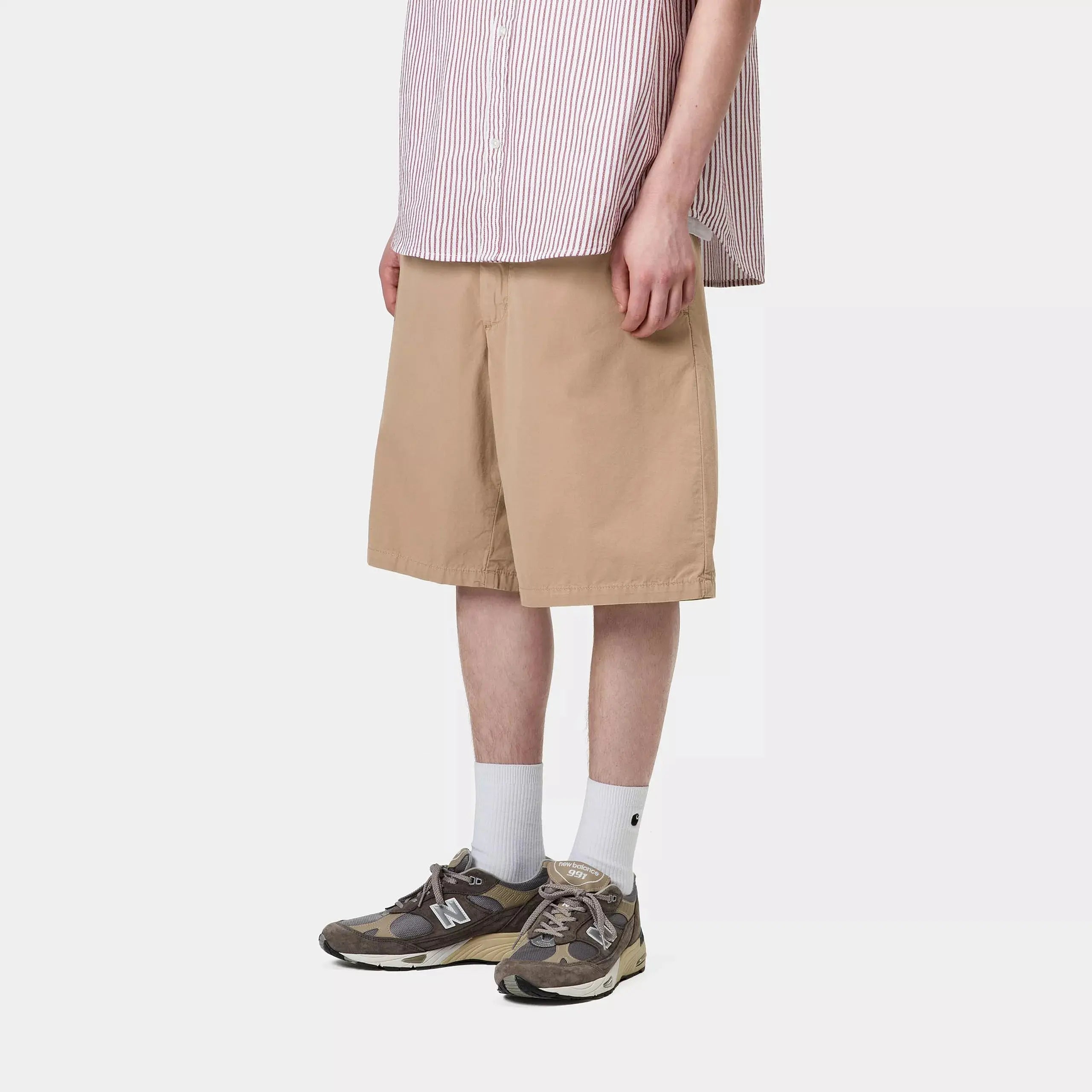 CALDER SHORT - LEATHER CARHARTT WIP - Klubb