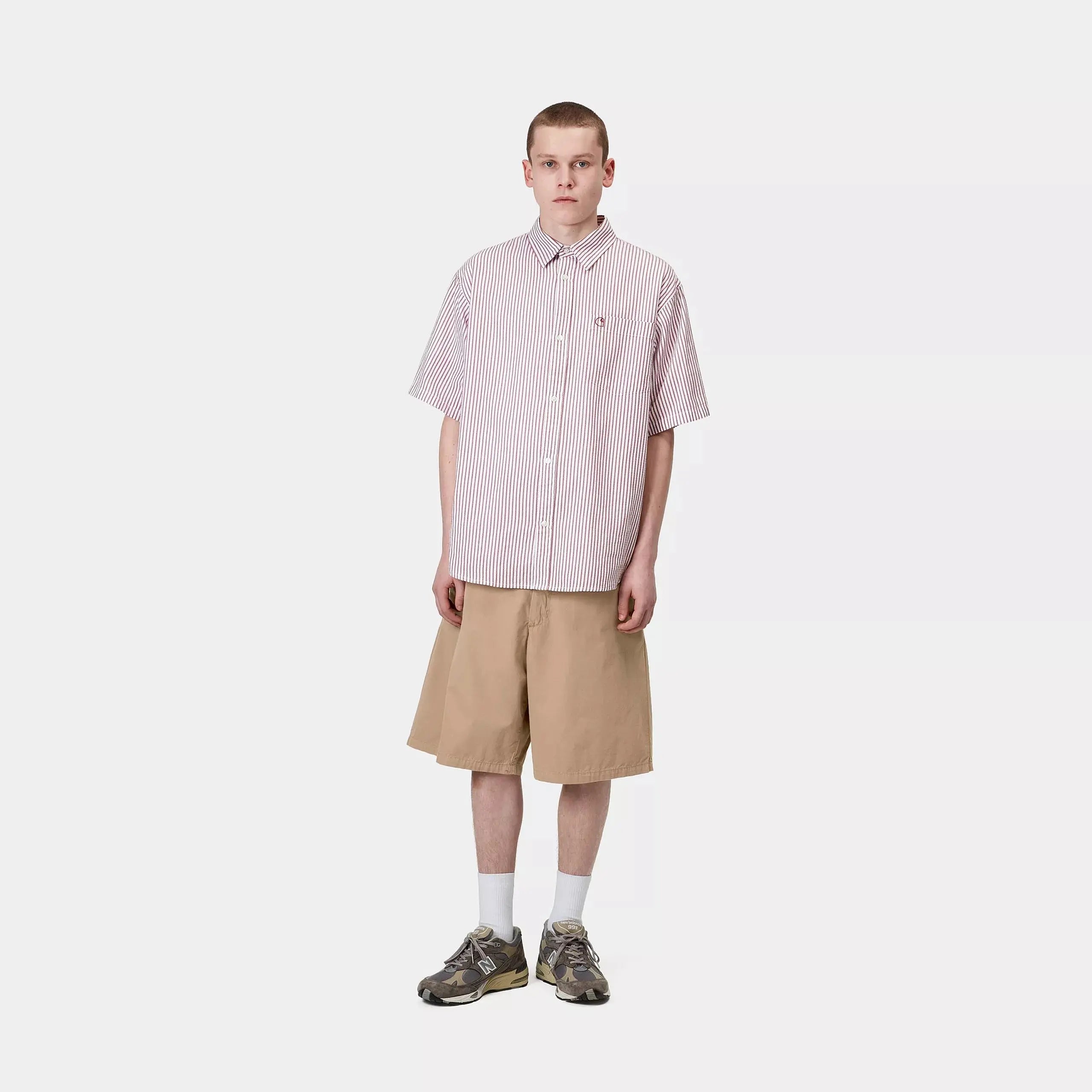 CALDER SHORT - LEATHER CARHARTT WIP - Klubb