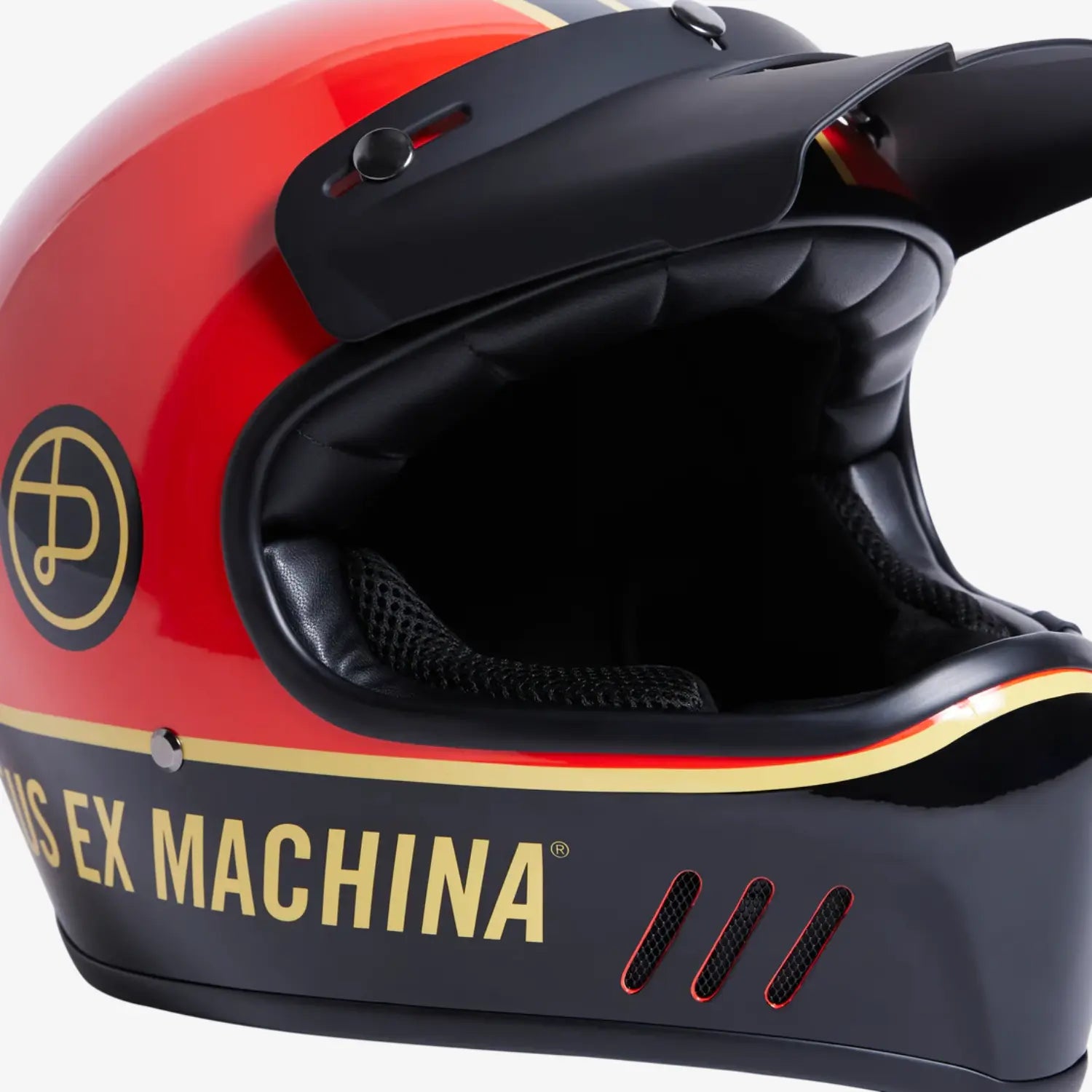 CASQUE LOOP D - ROUGE DEUS EX MACHINA - Klubb