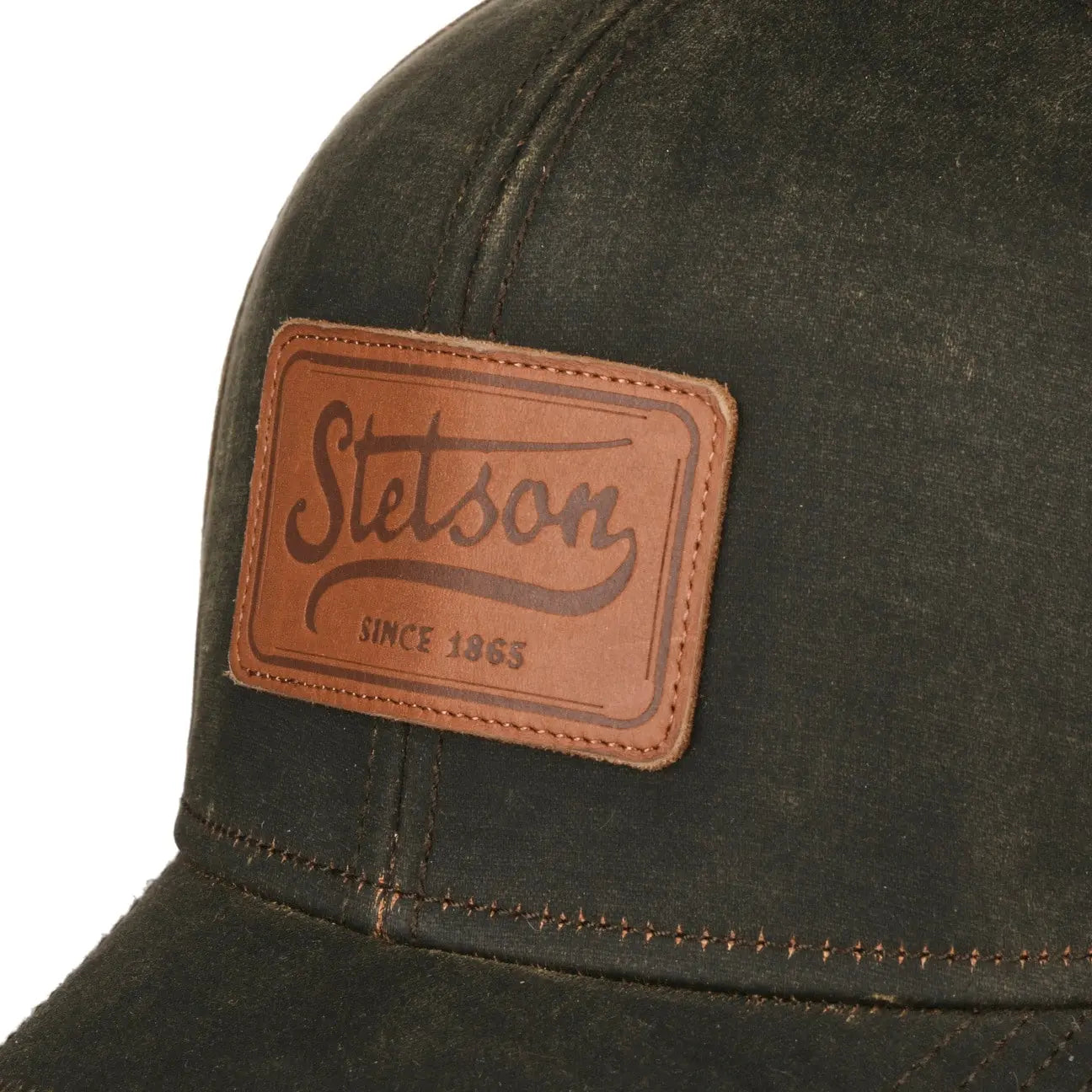 STETSON - CASQUETTE CO/PES PATCH CUIR - Klubb