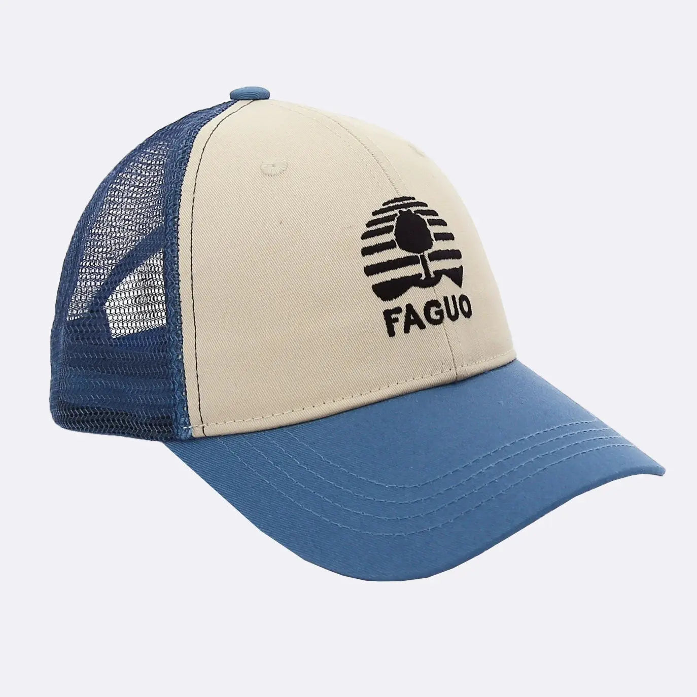 FAGUO - CASQUETTE TRUCKER BLEUE - Klubb
