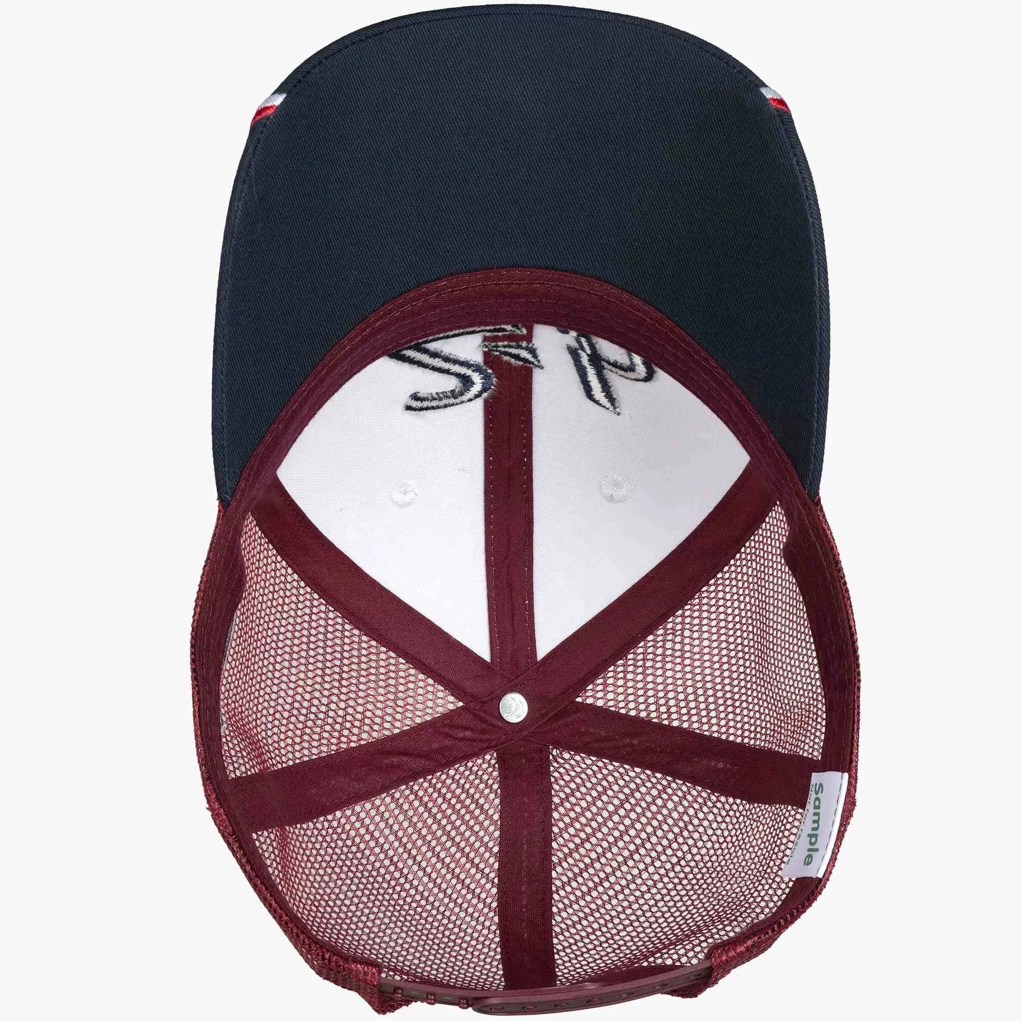 24H LE MANS - CASQUETTE TRUCKER BURGUNDY - Klubb