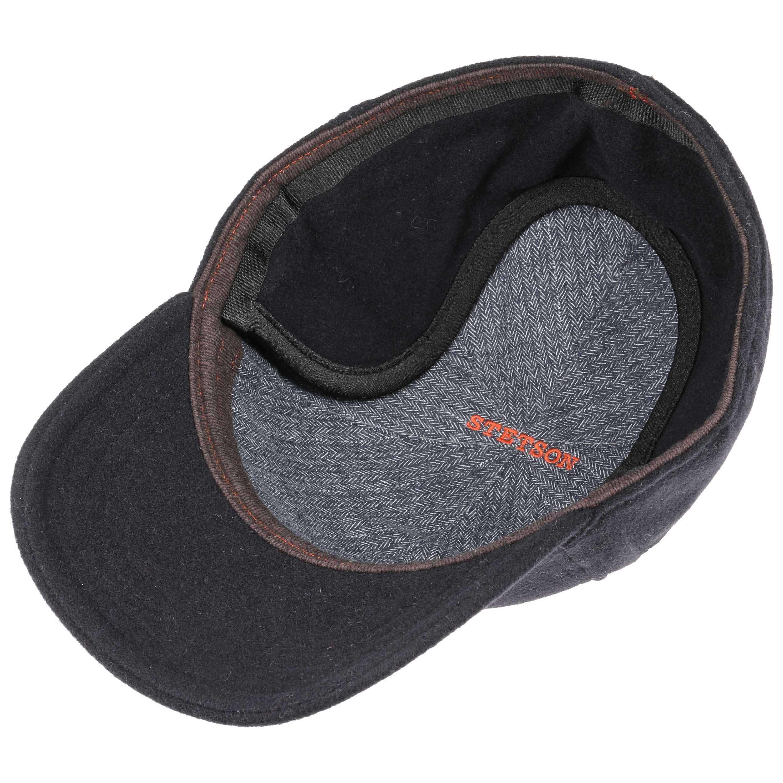 CASQUETTE VABY EARFLAP - NAVY STETSON - Klubb