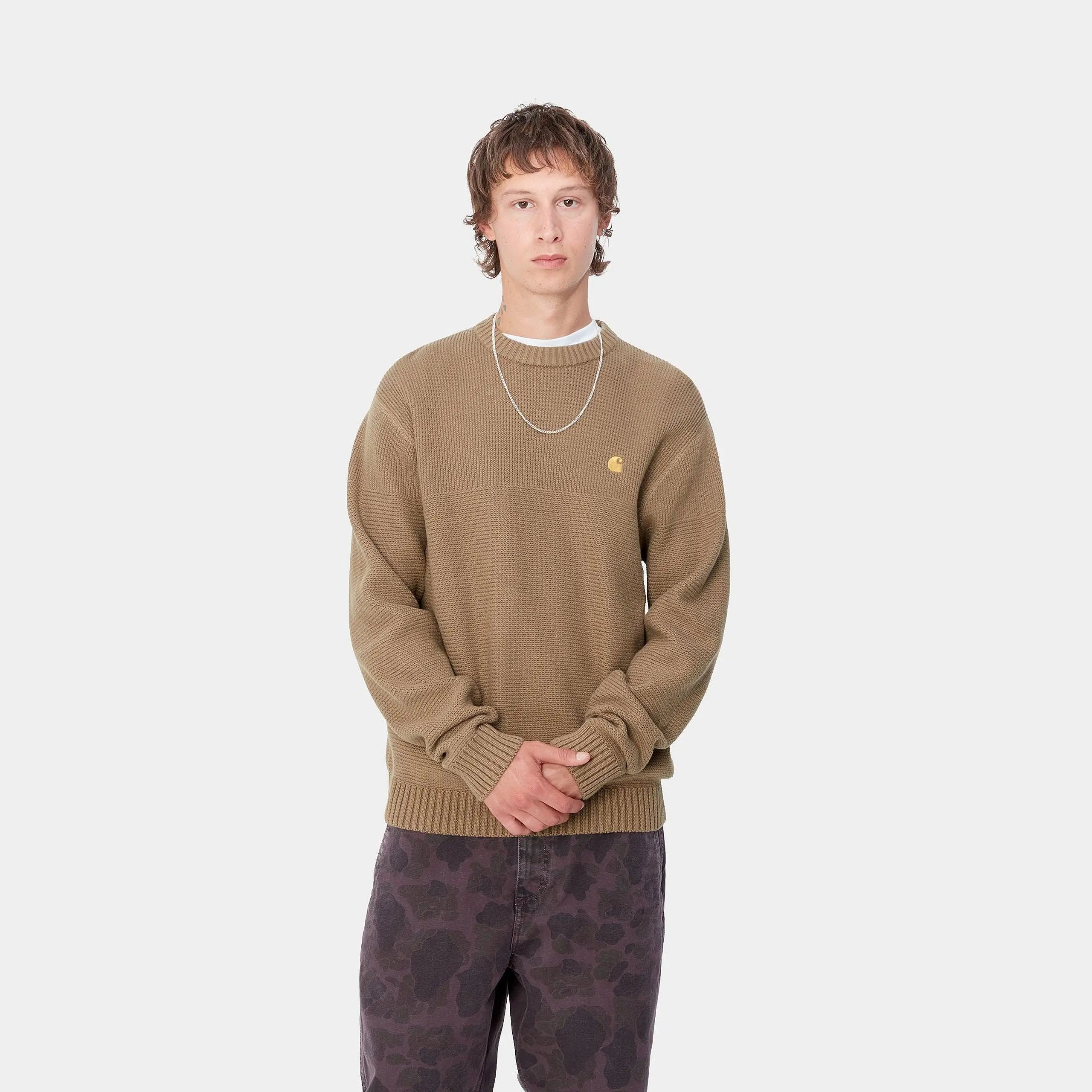 CHANE SWEATER - LEATHER CARHARTT WIP - Klubb