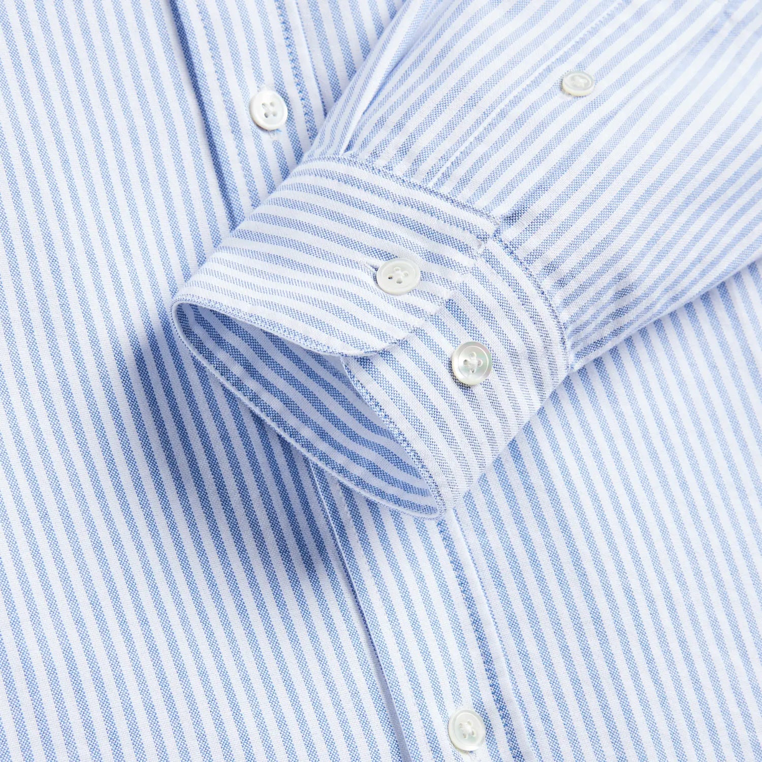 CHEMISE BELAVISTA STRIPE BLEU PORTUGUESE FLANNEL - Klubb
