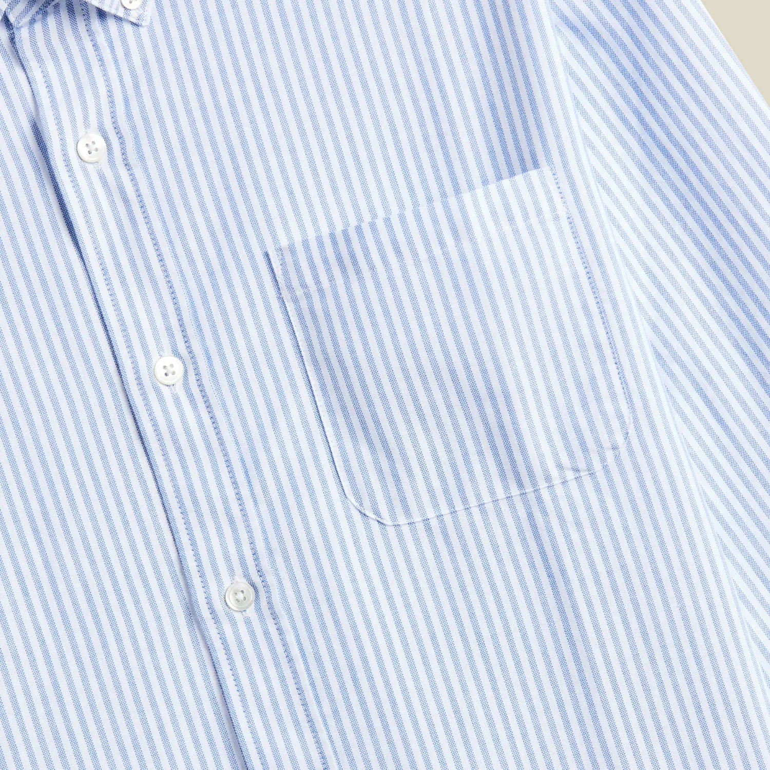 CHEMISE BELAVISTA STRIPE BLEU PORTUGUESE FLANNEL - Klubb