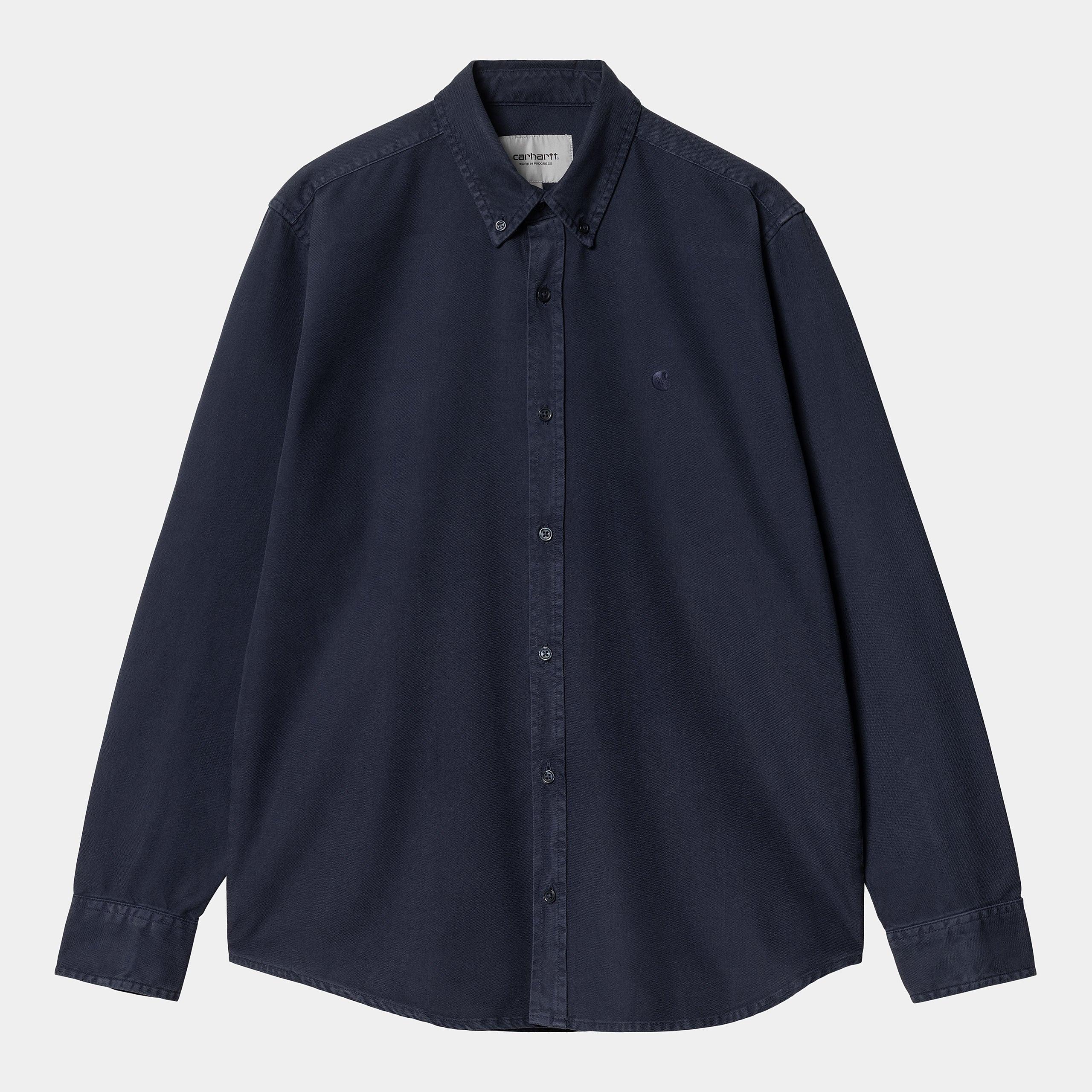 CHEMISE BOLTON - BLEU CARHARTT WIP - Klubb