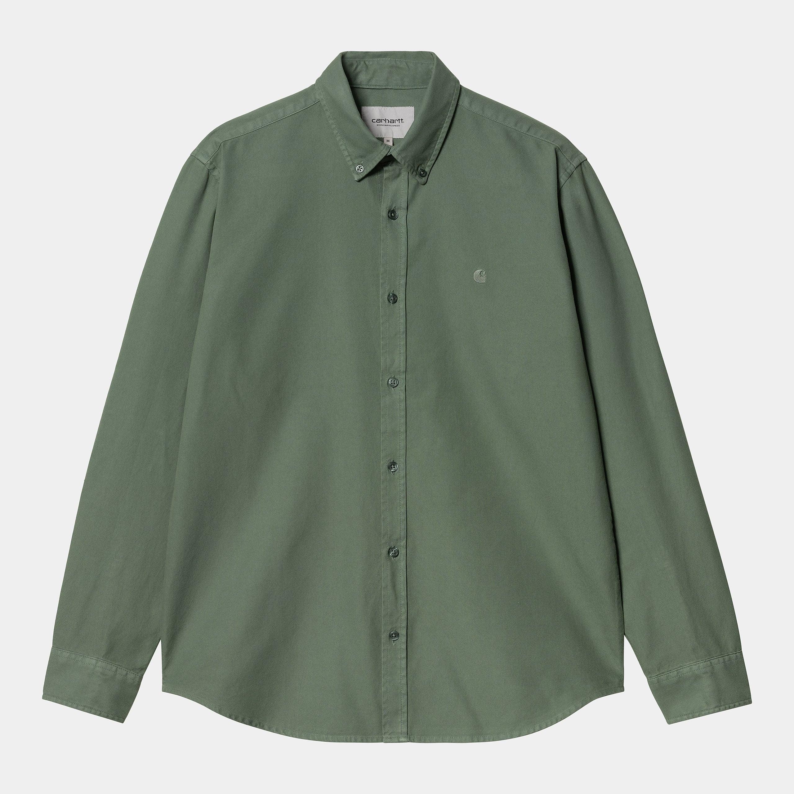 CHEMISE BOLTON - VERT CARHARTT WIP - Klubb