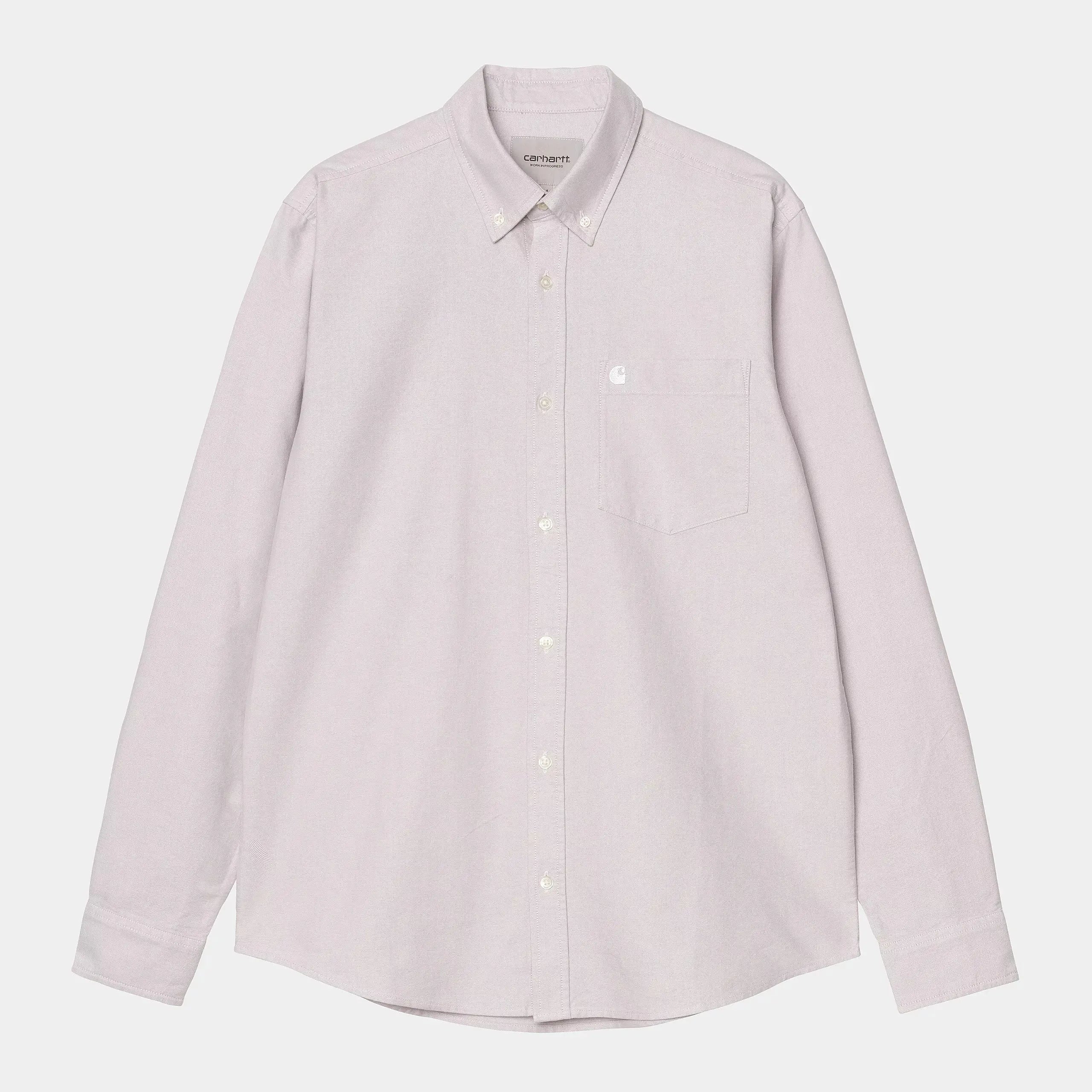 CARHARTT WIP - CHEMISE C-LOGO PINK FOG - Klubb