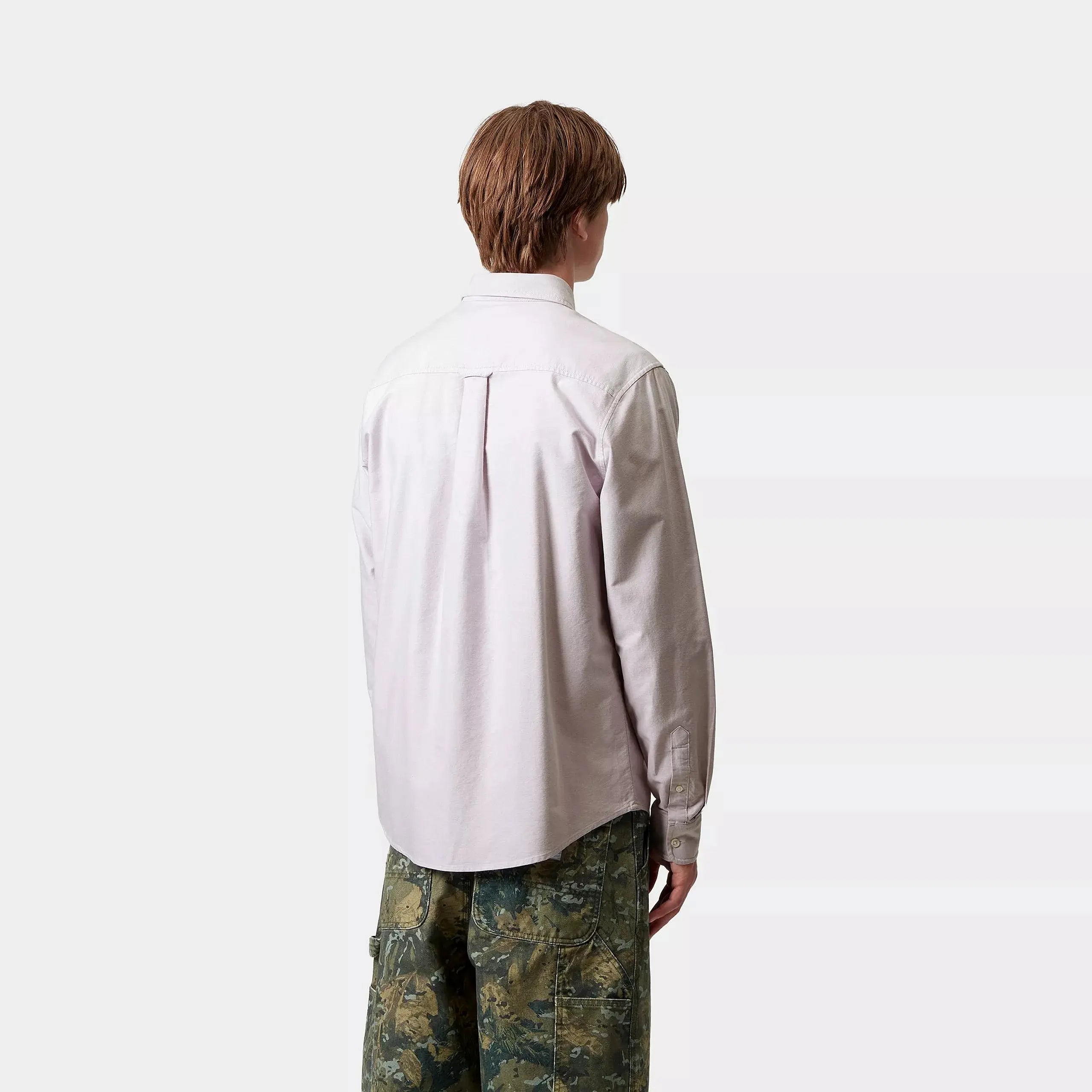 CARHARTT WIP - CHEMISE C-LOGO PINK FOG - Klubb