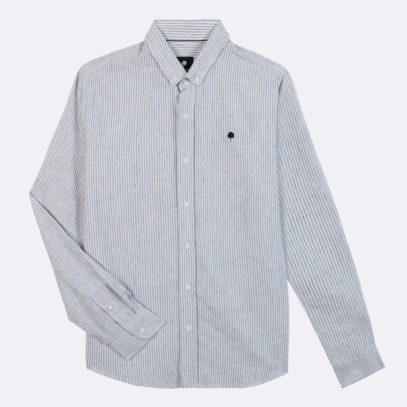 FAGUO - CHEMISE IVOY - ÉCRU & MARINE - Klubb