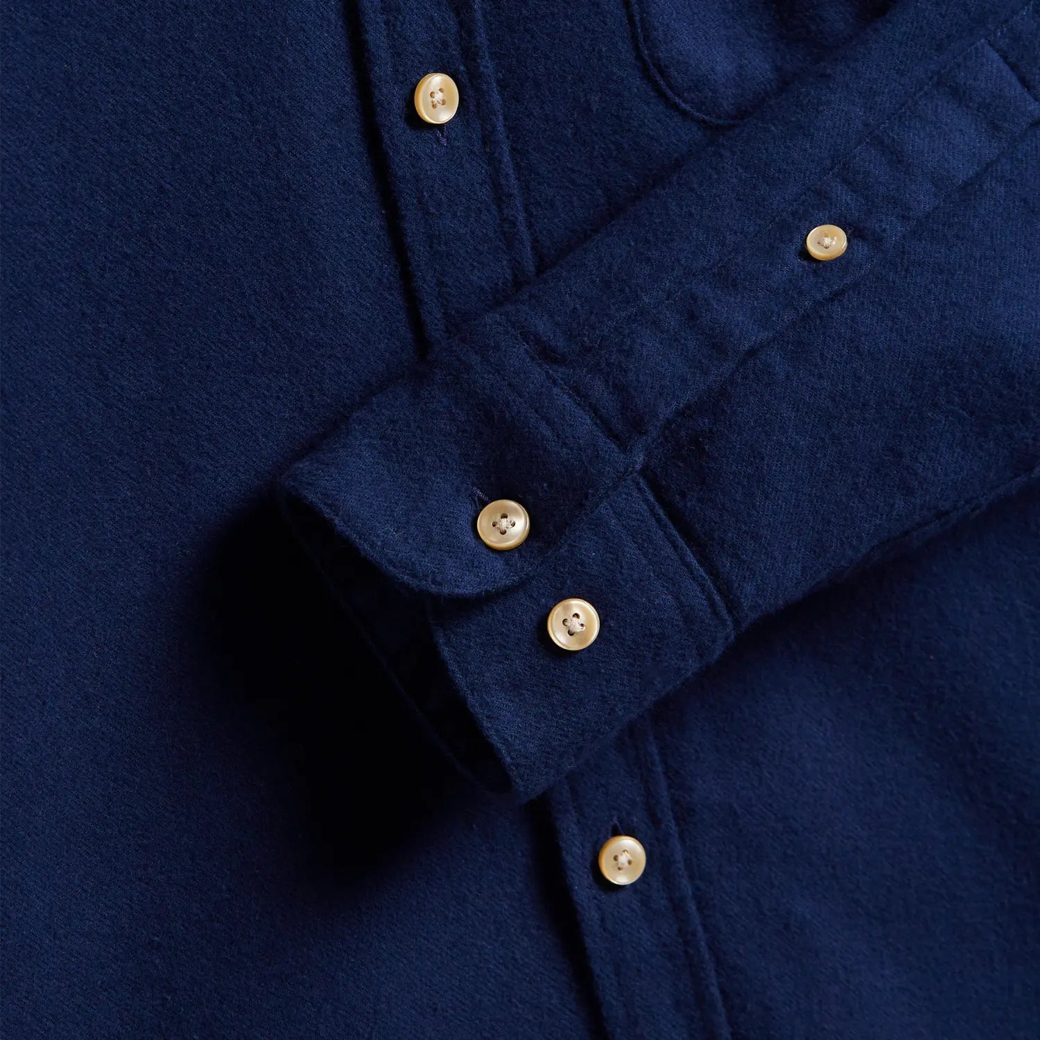 CHEMISE TECA - NAVY PORTUGUESE FLANNEL - Klubb