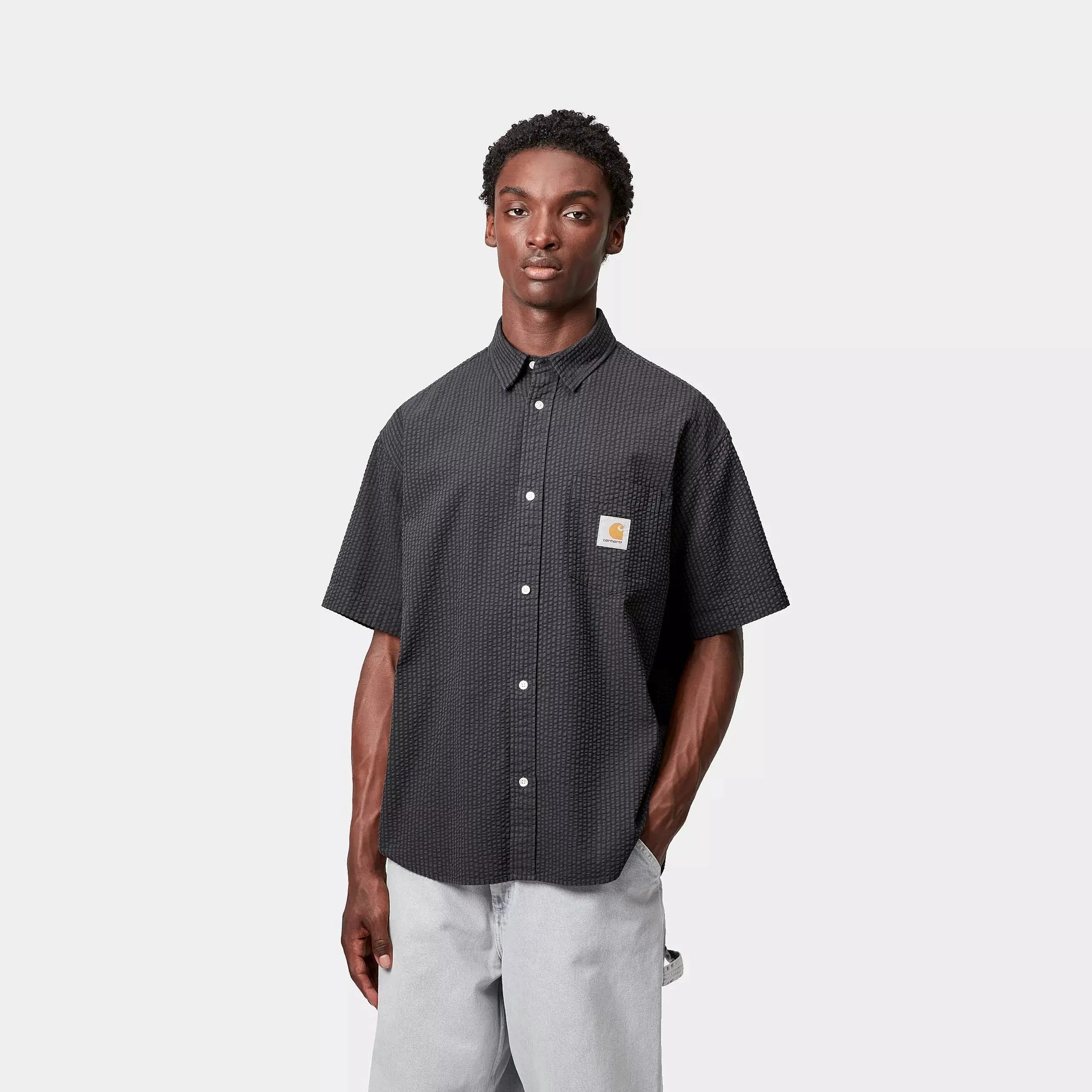 CARHARTT WIP - CHEMISE TOLAND NOIR - Klubb