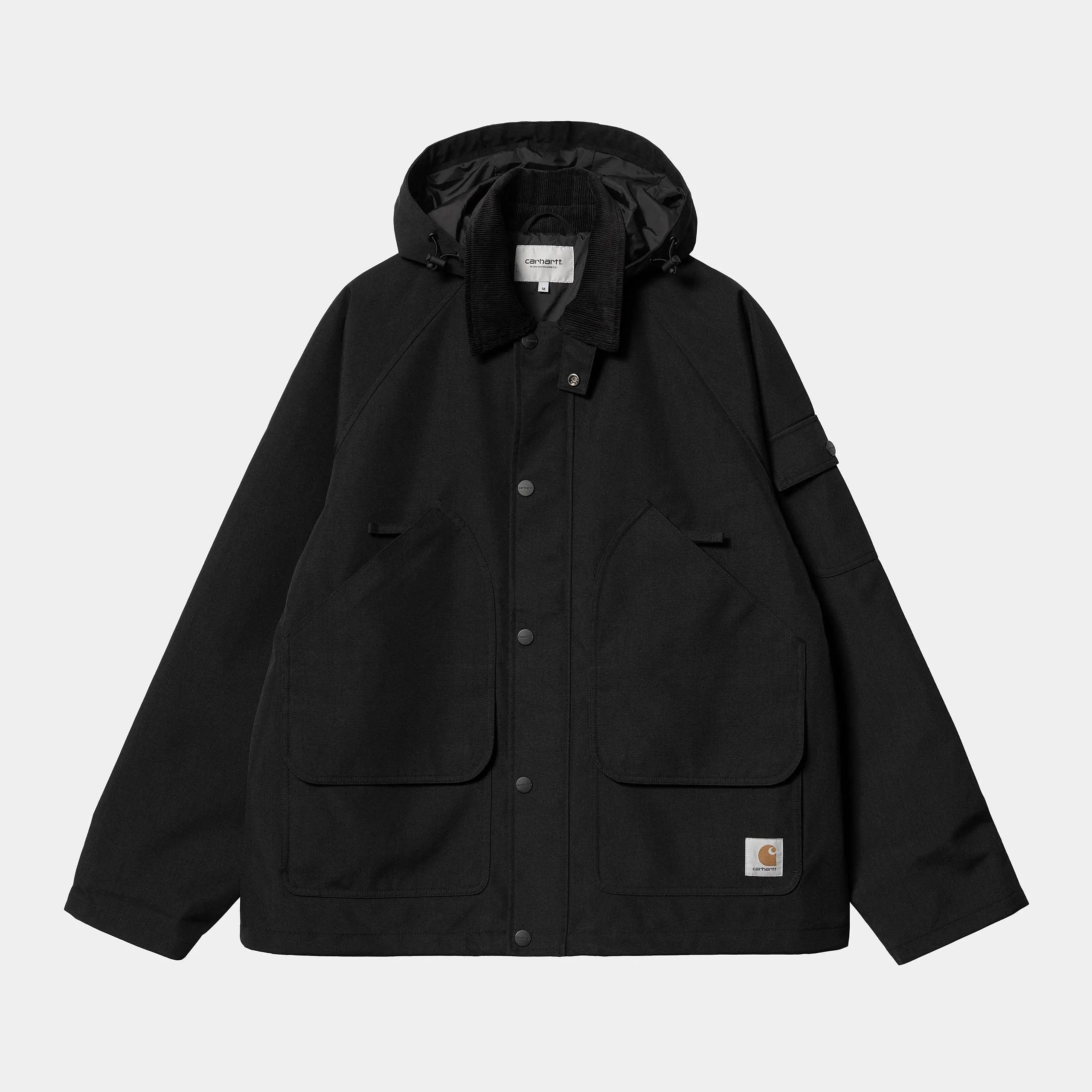 CLARTON JACKET - NOIR CARHARTT WIP - Klubb