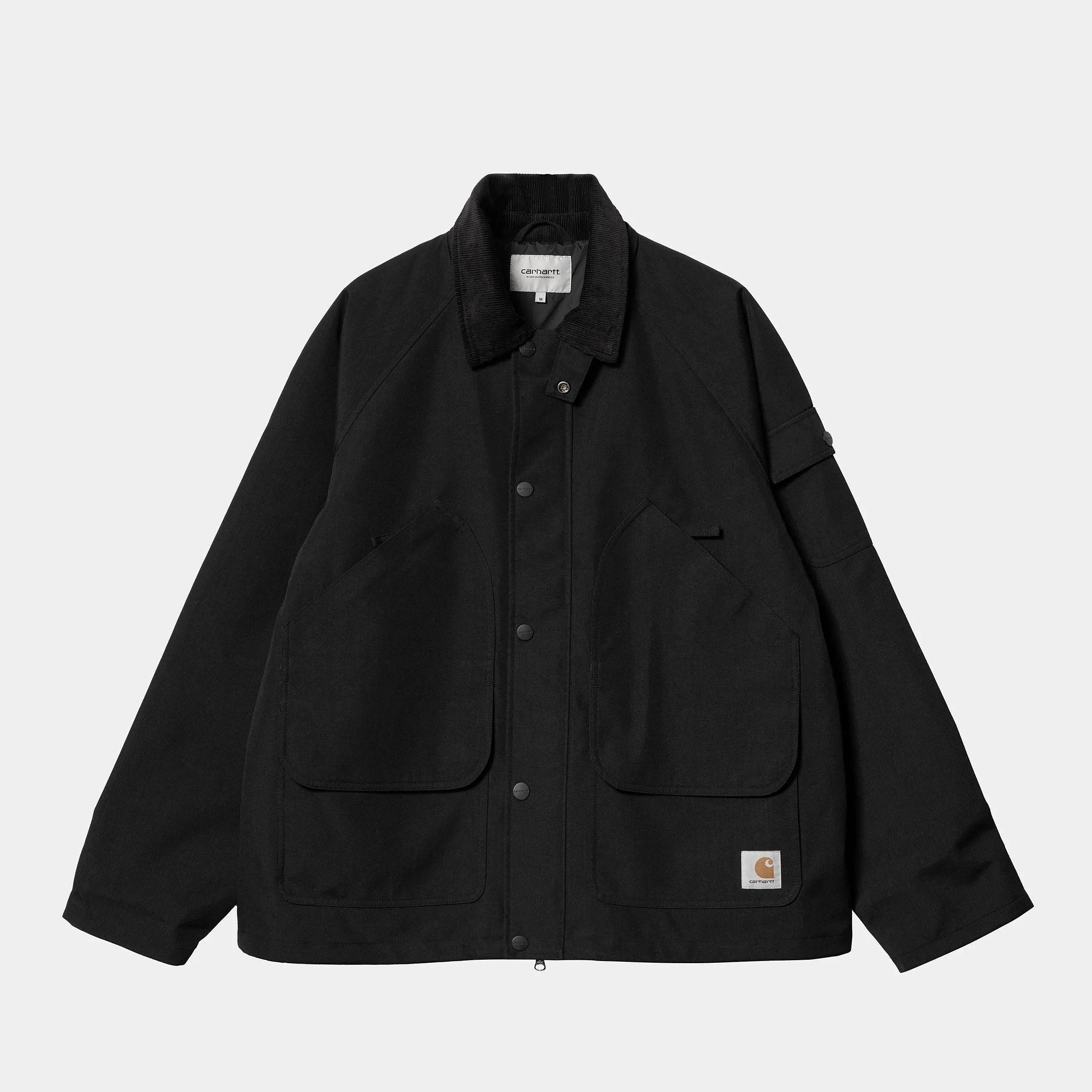 CLARTON JACKET - NOIR CARHARTT WIP - Klubb