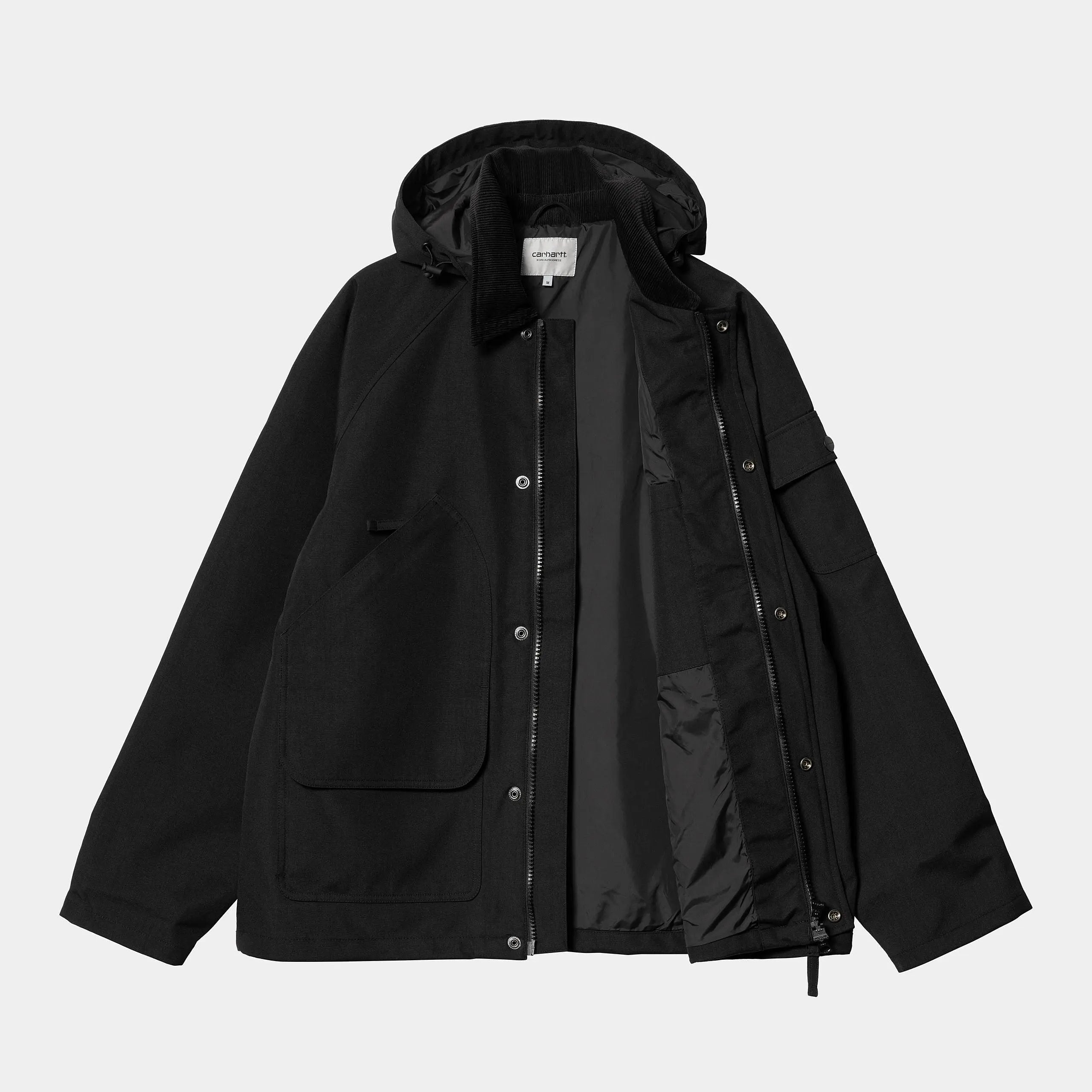 CLARTON JACKET - NOIR CARHARTT WIP - Klubb