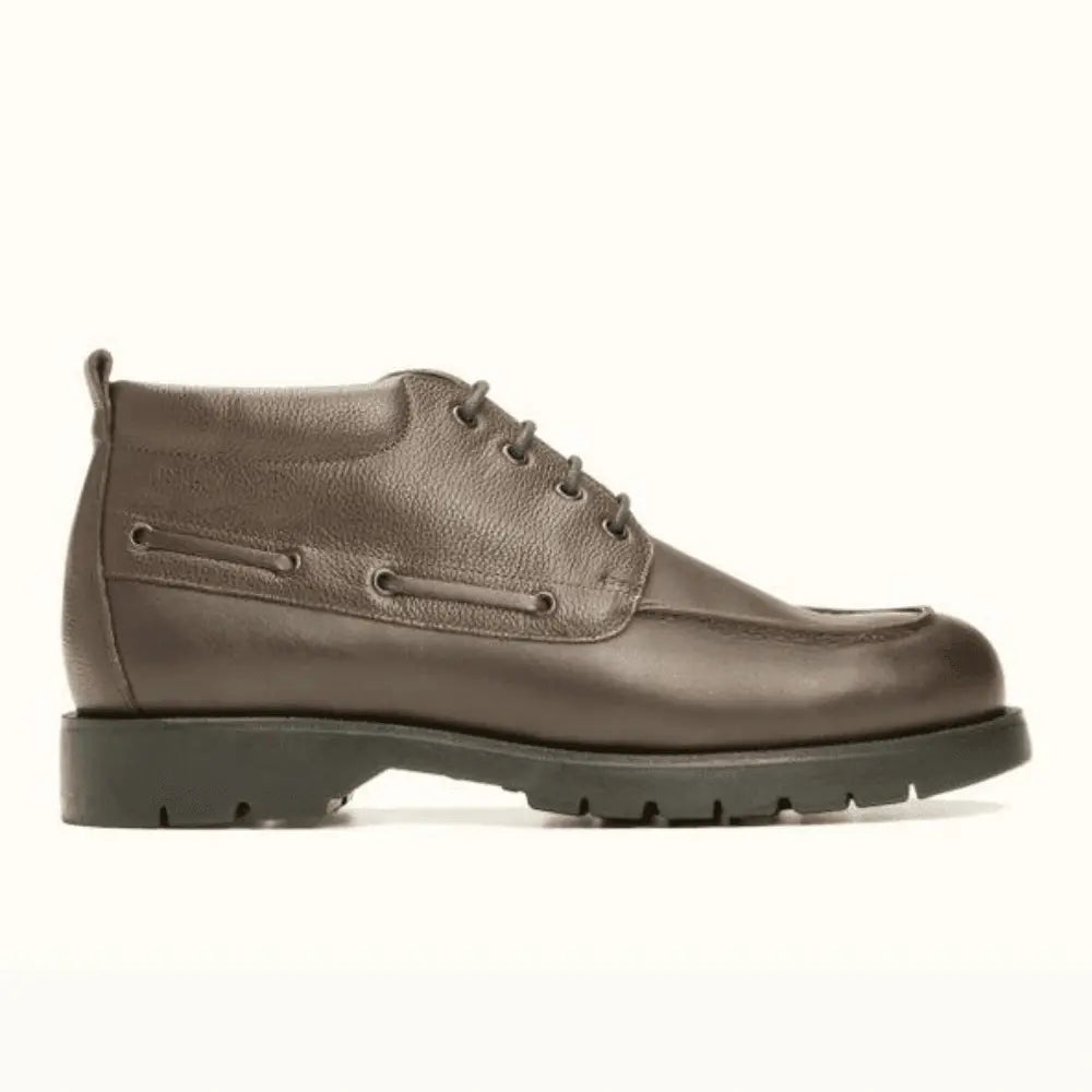 DERBIES HAUTES MATELOT MARRON