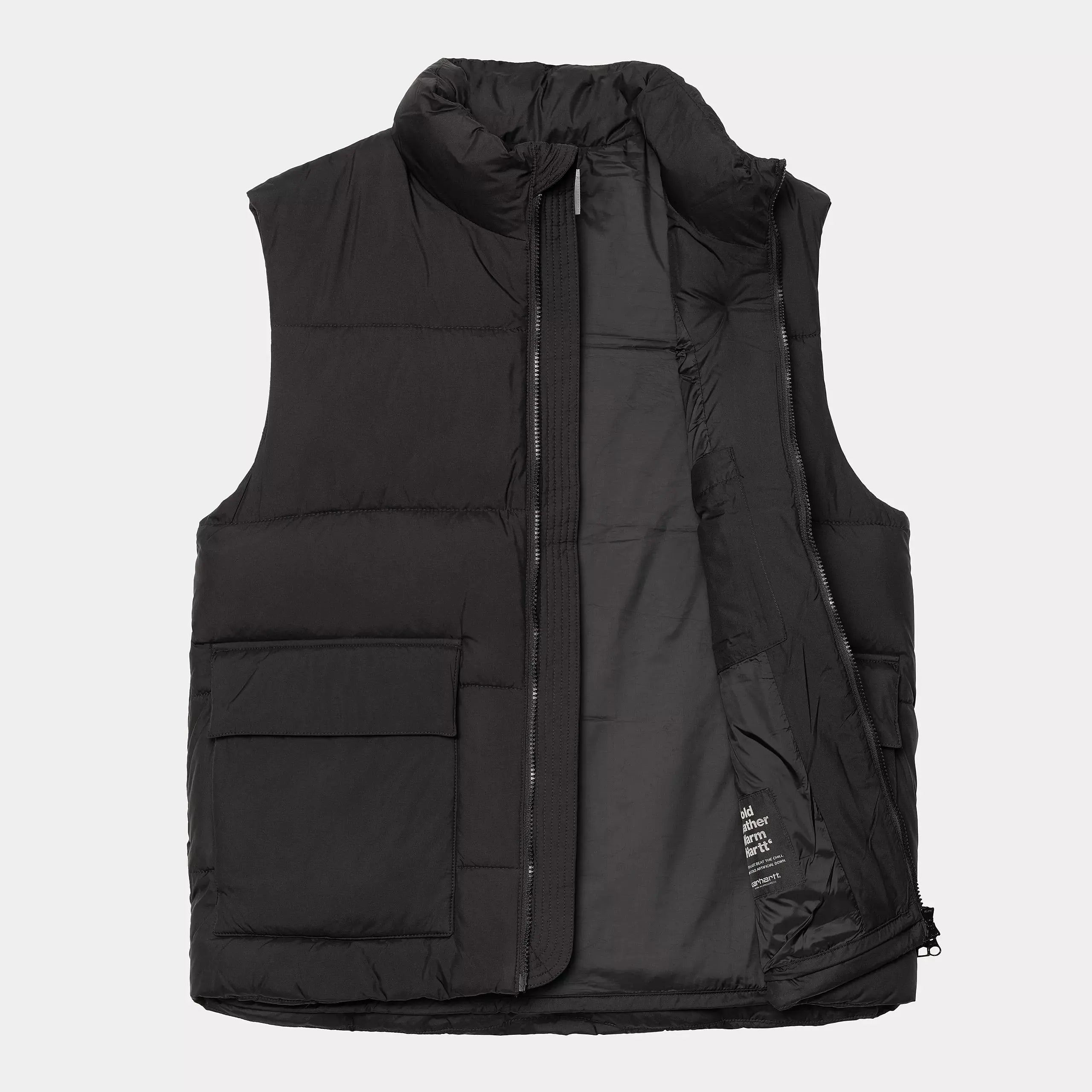 DOUDOUNE SANS MANCHES - NOIR CARHARTT WIP - Klubb