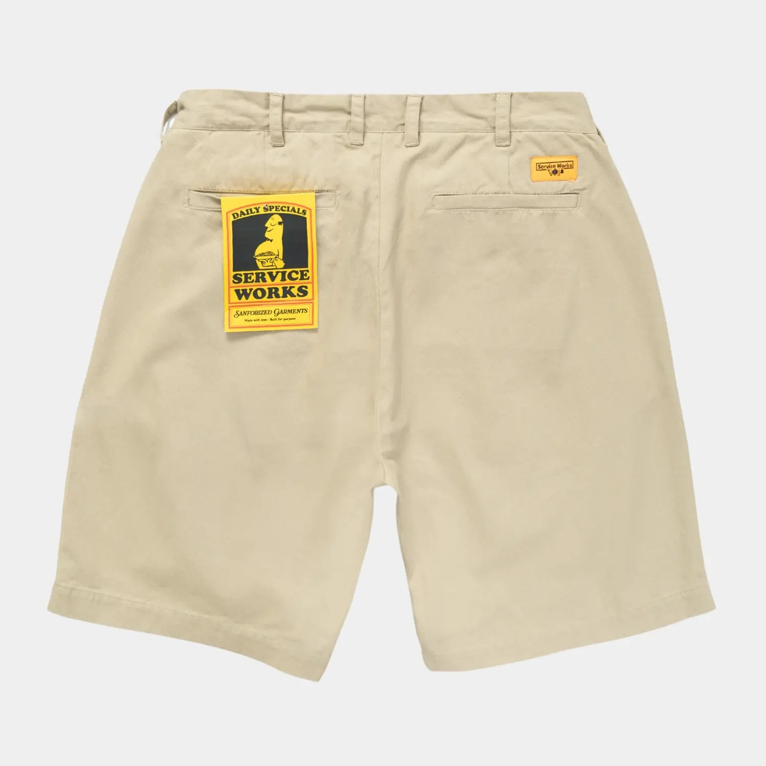 DRILL PART TIMER SHORT - BEIGE SERVICE WORKS -  Klubb