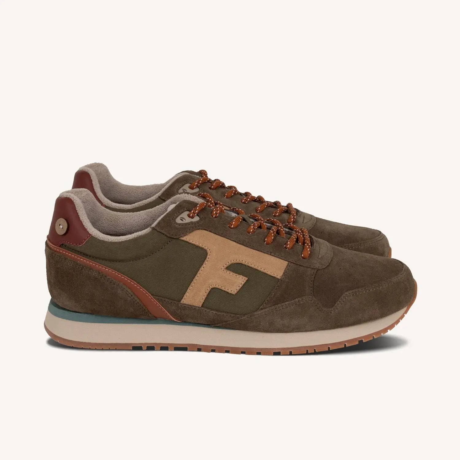 FAGUO -  ELM RUNNINGS KAKI & BEIGE -  Klubb