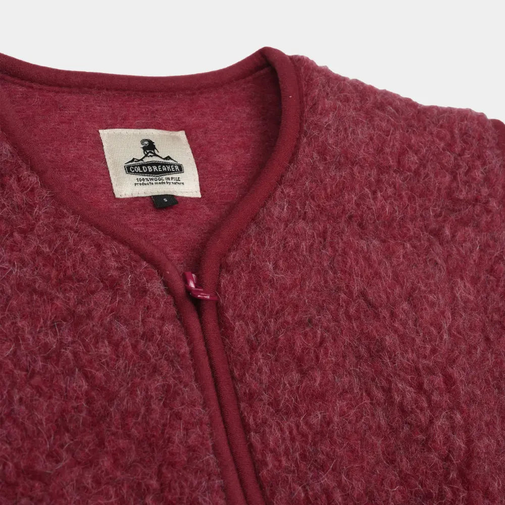 GILET PEPITCO - ROUGE FONCÉ COLDBREAKER - Klubb