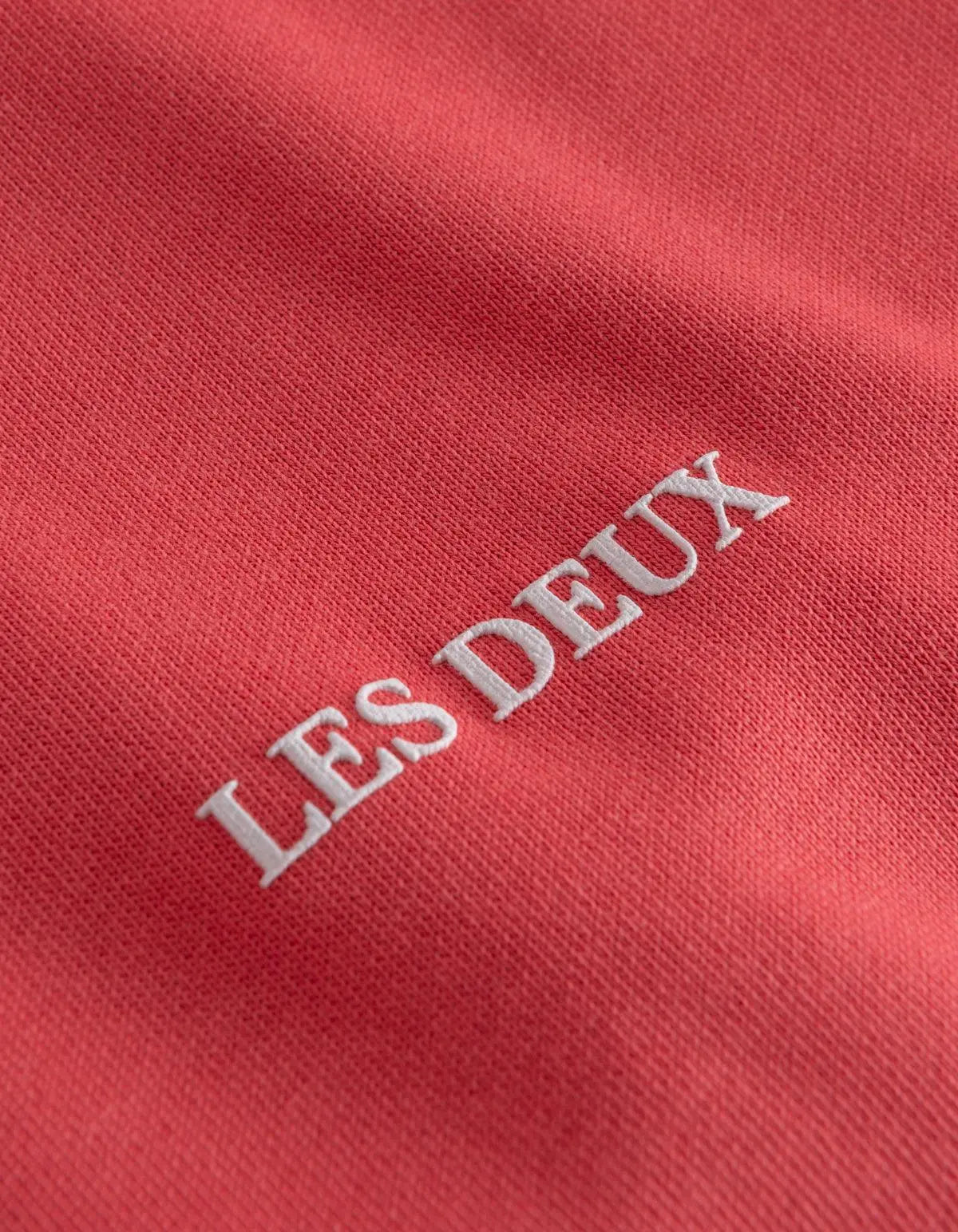 LENS HOODY BAKED APPLE ROJO/MARFIL