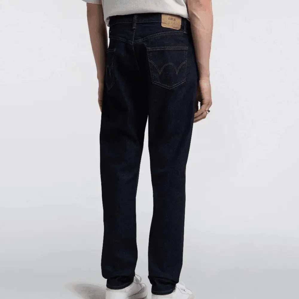 SLIM TAPERED KAIHARA BLUE RINSED JEANS