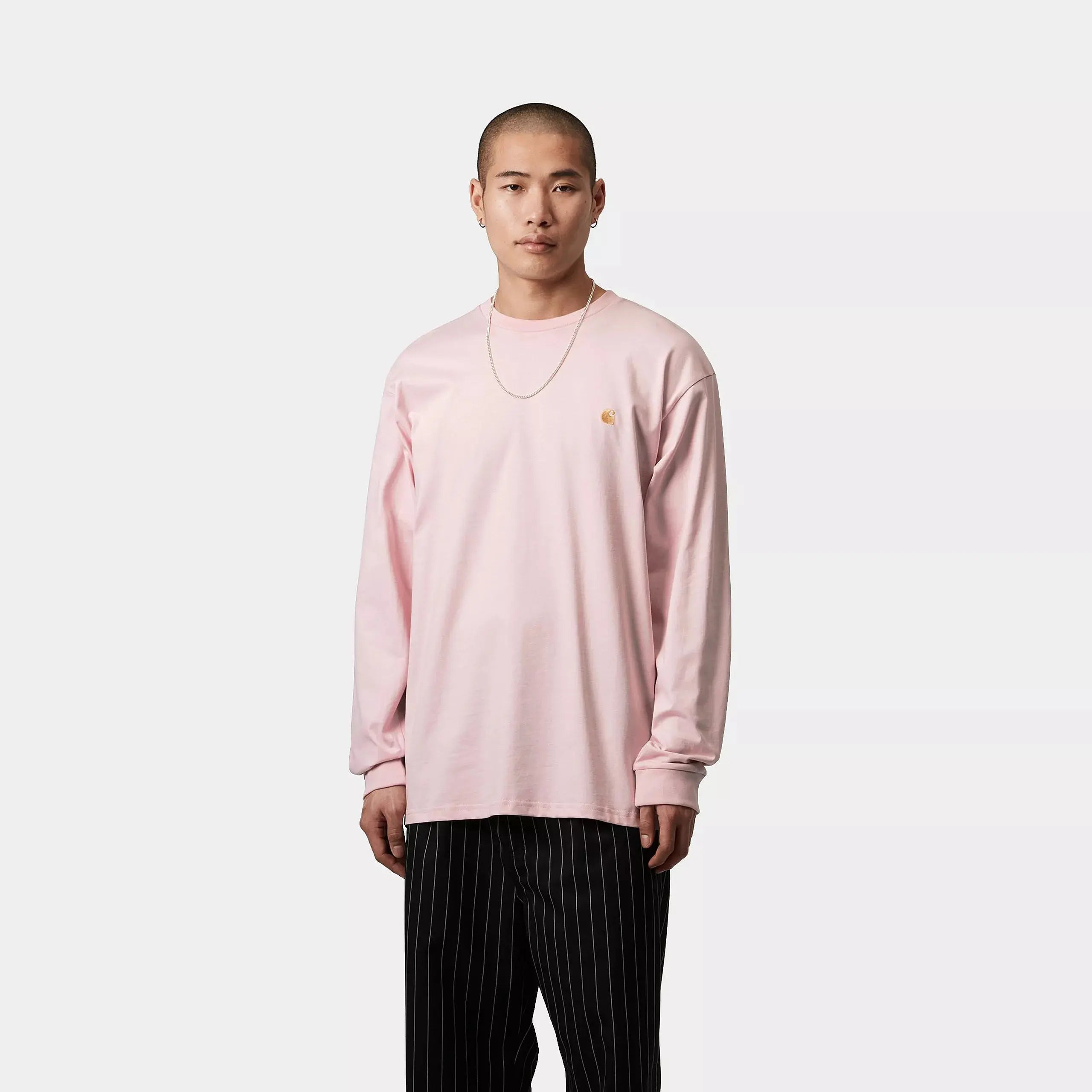 MANCHES LONGUES CHASE - AIR PINK CARHARTT WIP - Klubb