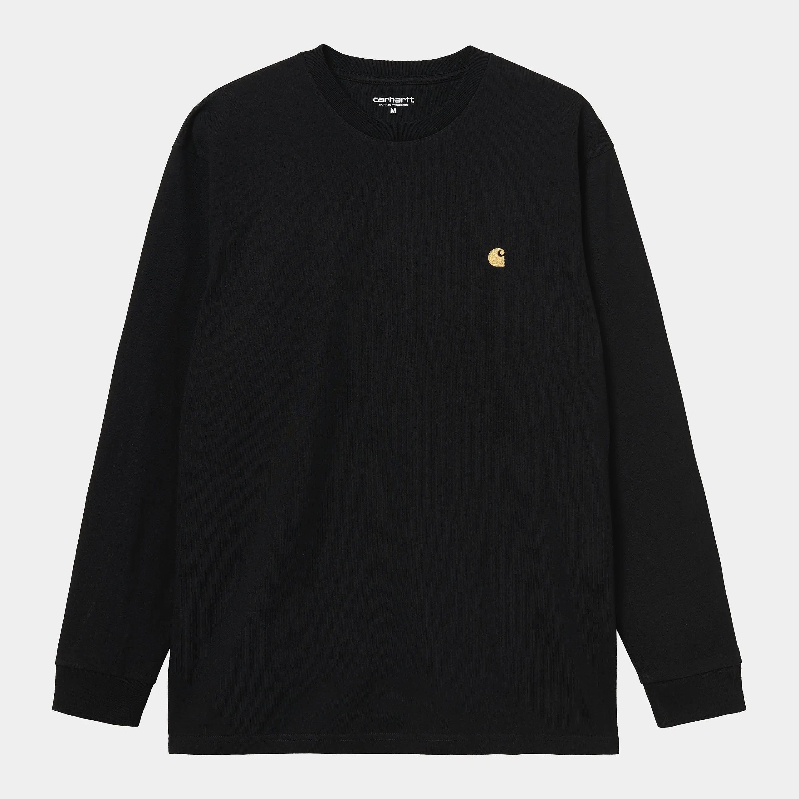 MANCHES LONGUES CHASE - NOIR CARHARTT WIP - Klubb