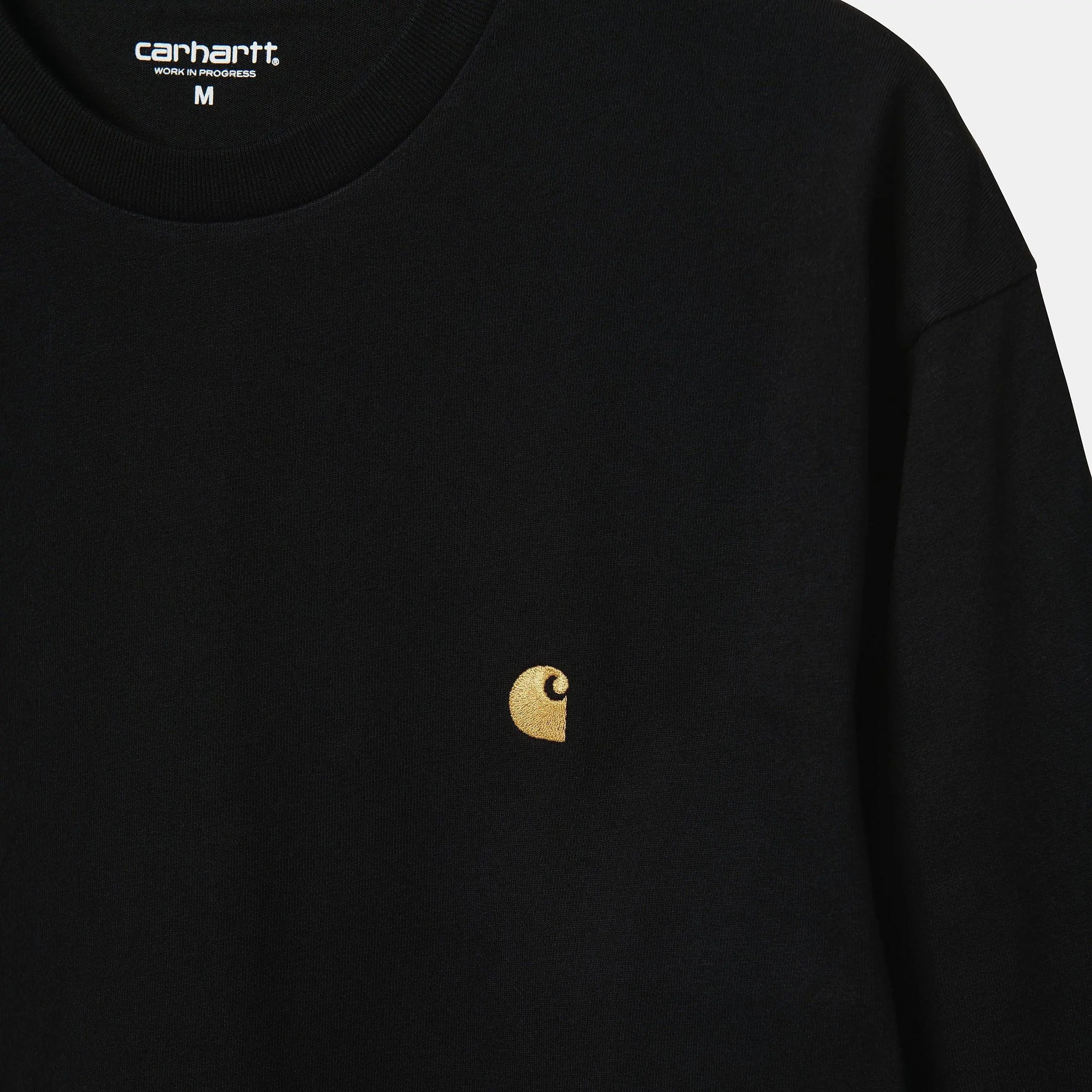 MANCHES LONGUES CHASE - NOIR CARHARTT WIP - Klubb