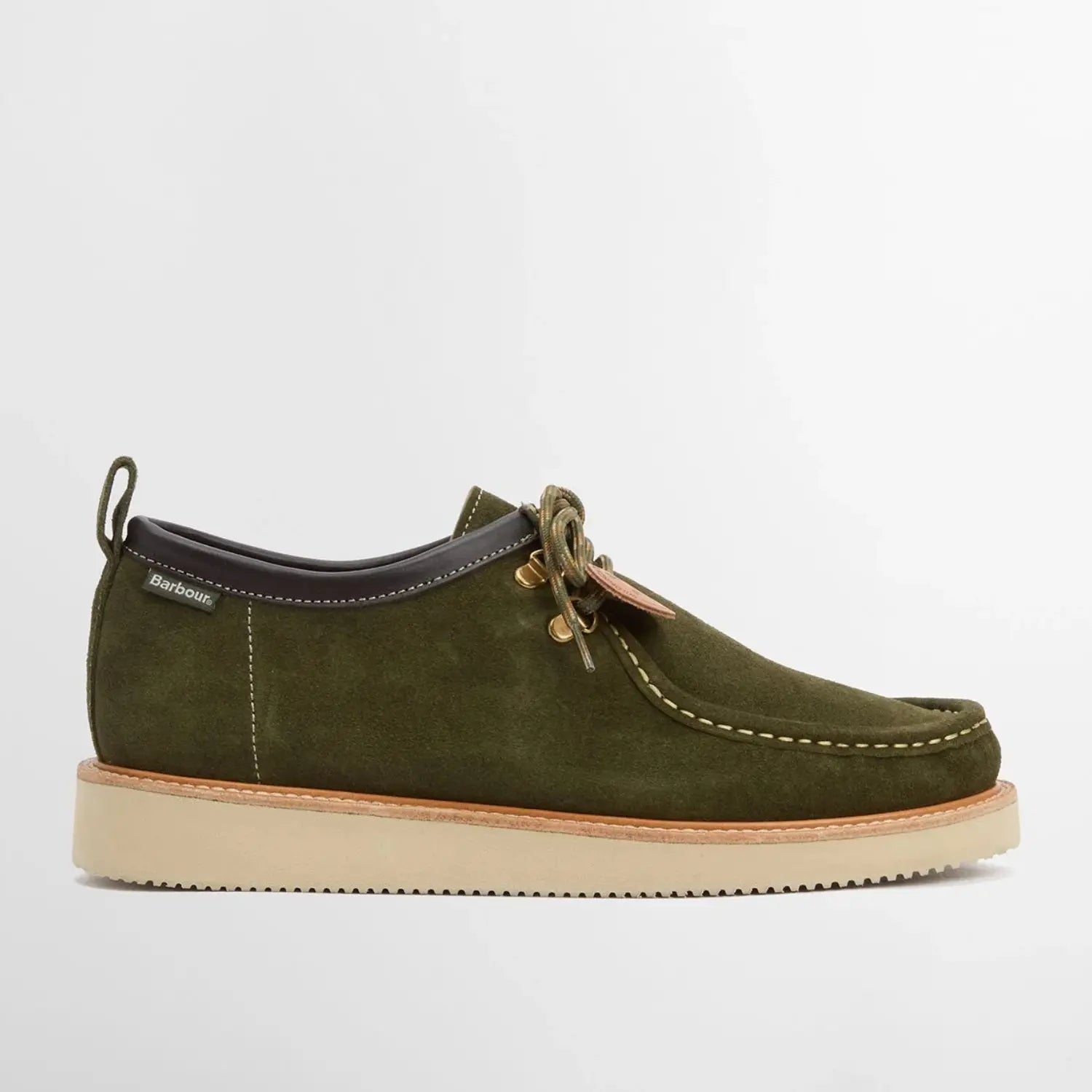 MOCASSINS HEATHPOOL VERTS BARBOUR X WILDBUNCH -  Klubb