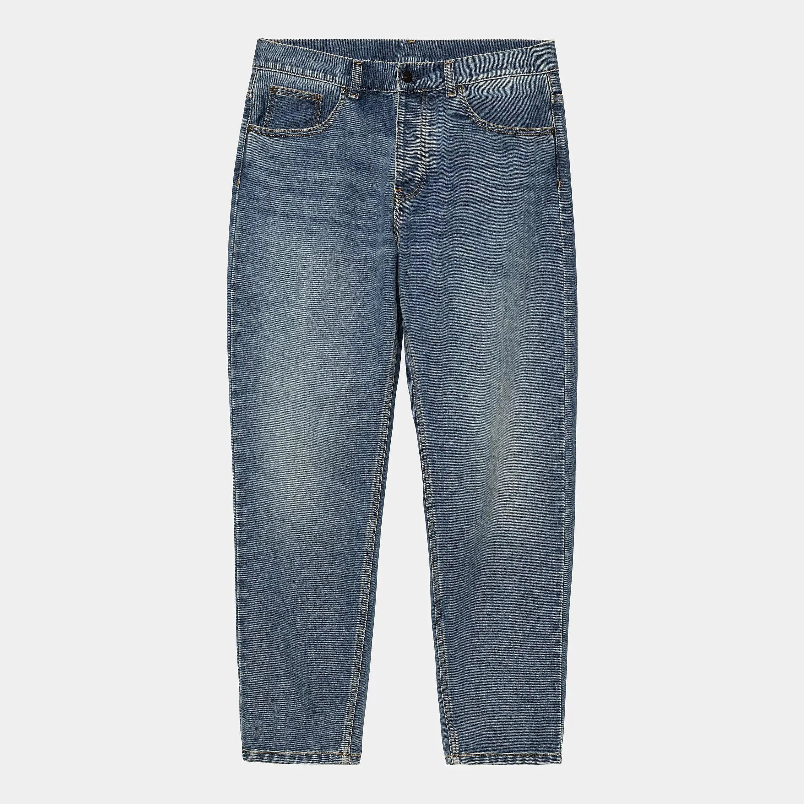 CARHARTT WIP -  NEWEL PANT - DARK USED WASH -  Klubb