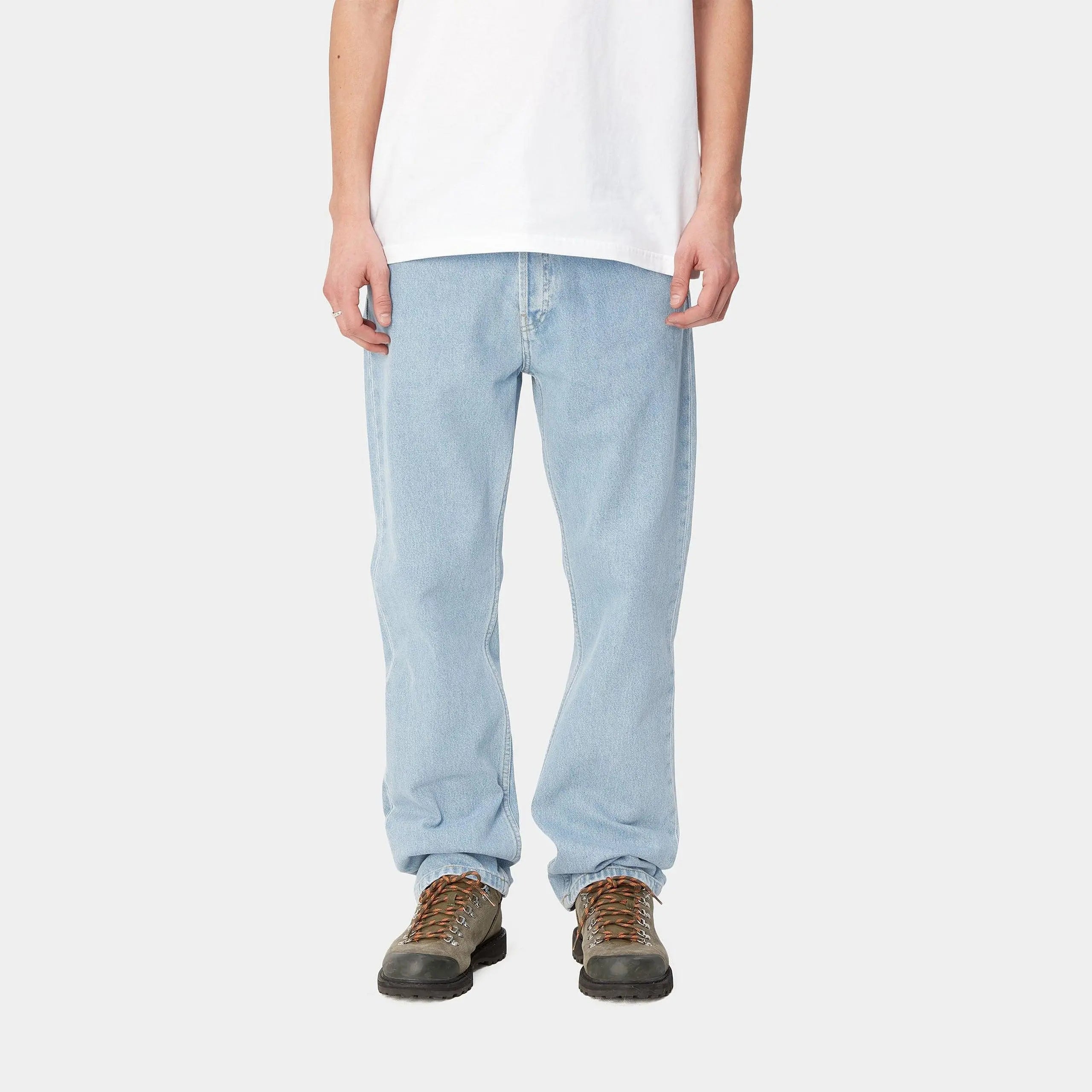 NOLAN PANT - BLUE BLEACHED