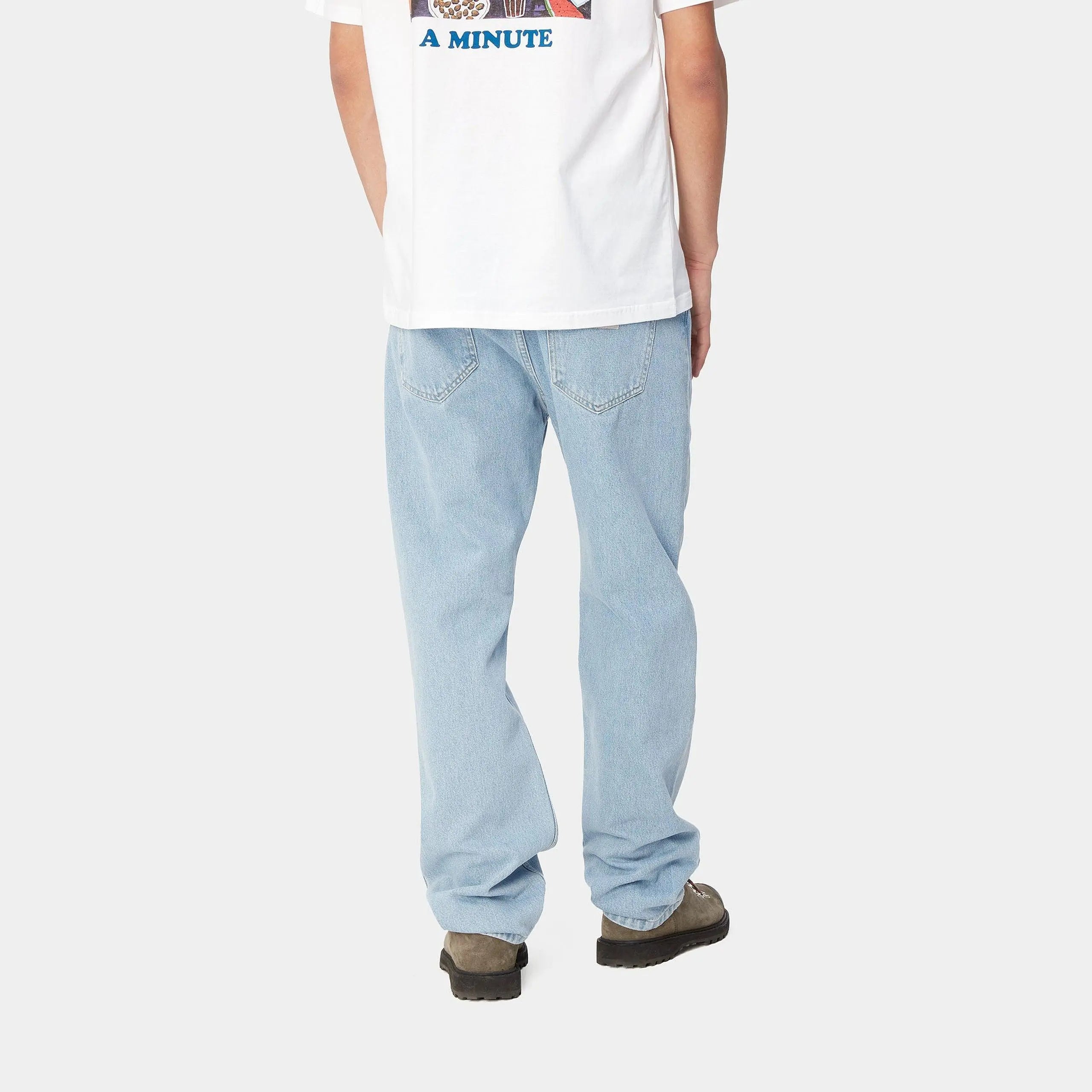 NOLAN PANT - BLUE BLEACHED