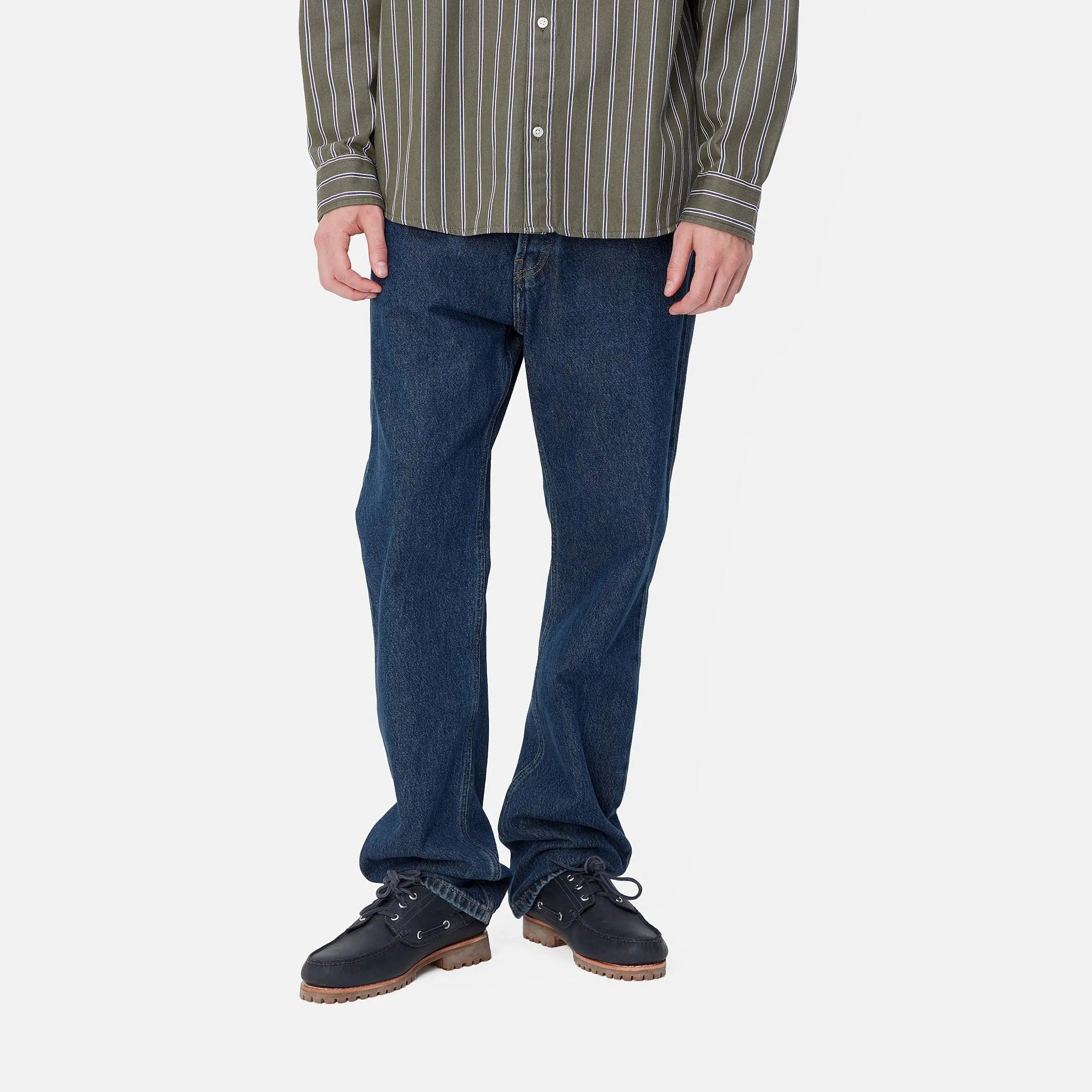 NOLAN PANT - BLUE STONE CARHARTT WIP - Klubb