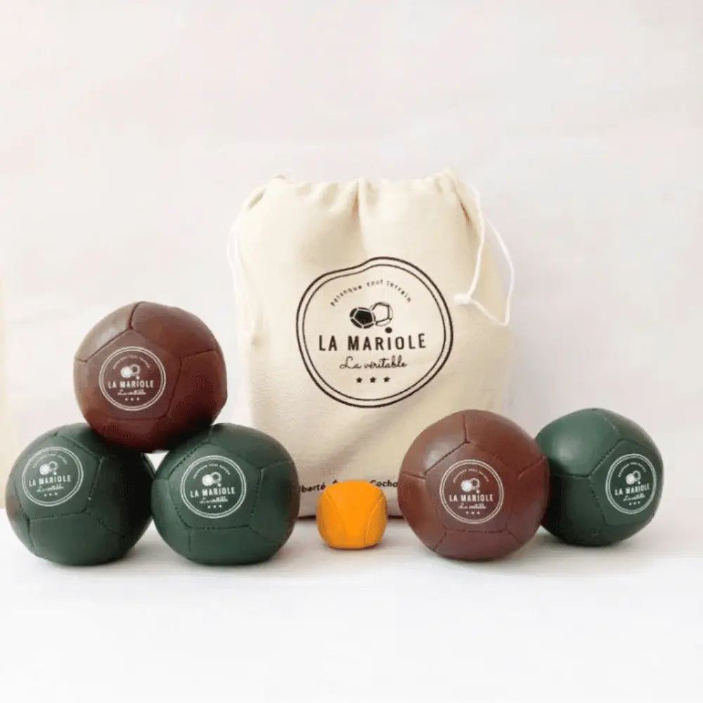 PÉTANQUE D'INTÉRIEUR - VERT & MARRON