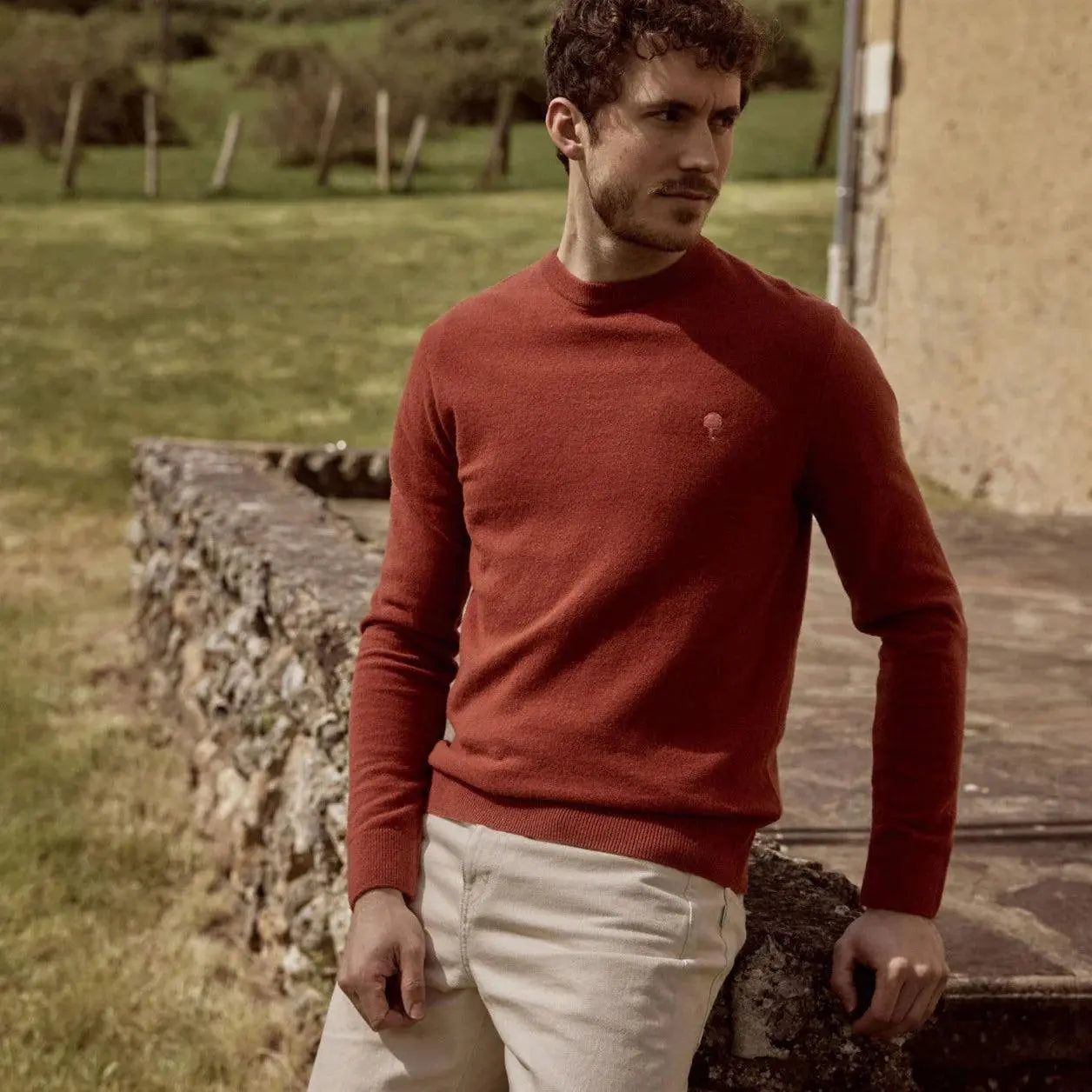 PULL MARLY - BRIQUE FAGUO - Klubb