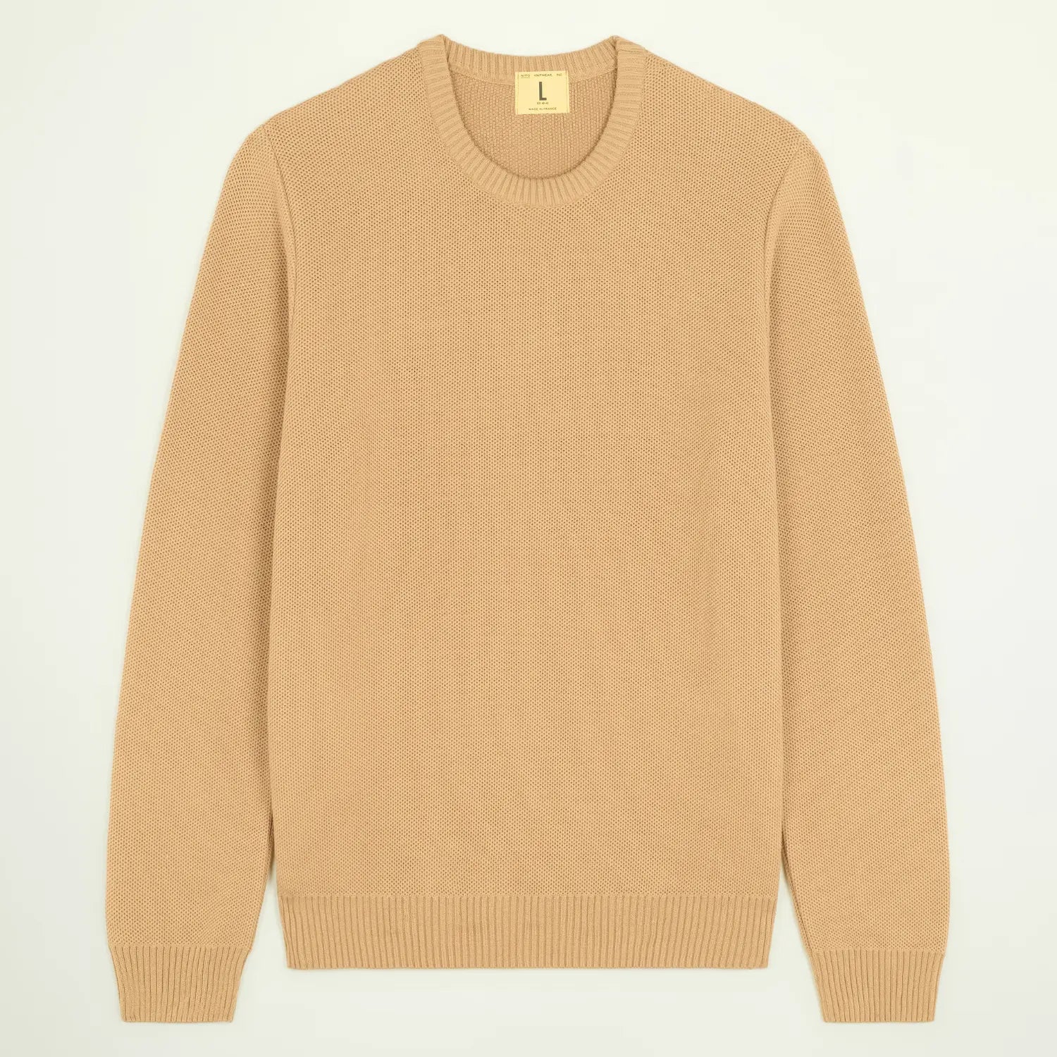 PULL YOURI COTON - CAMEL NITTO KNITWEAR -  Klubb