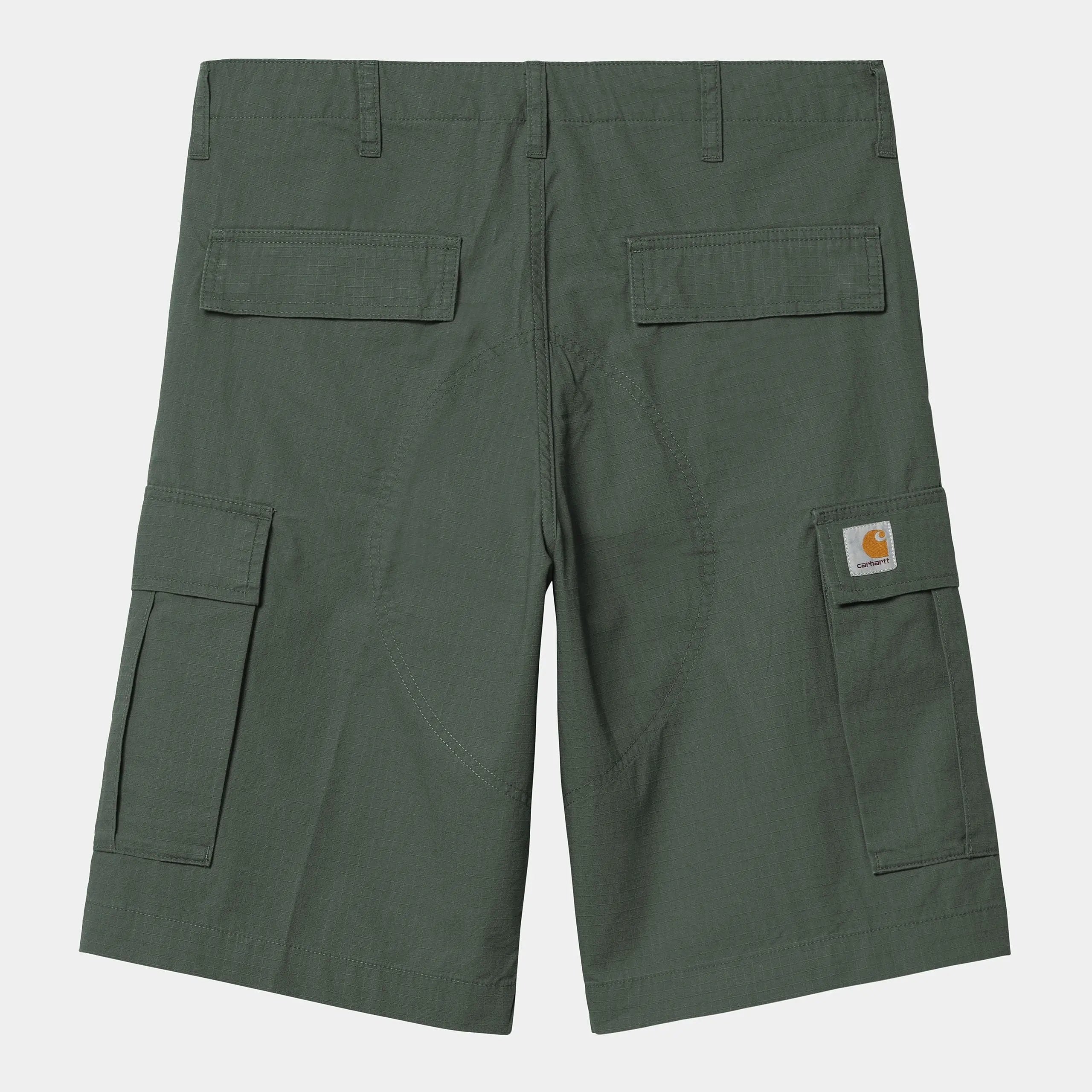 SHORT CARGO - DUCK GREEN RINSED