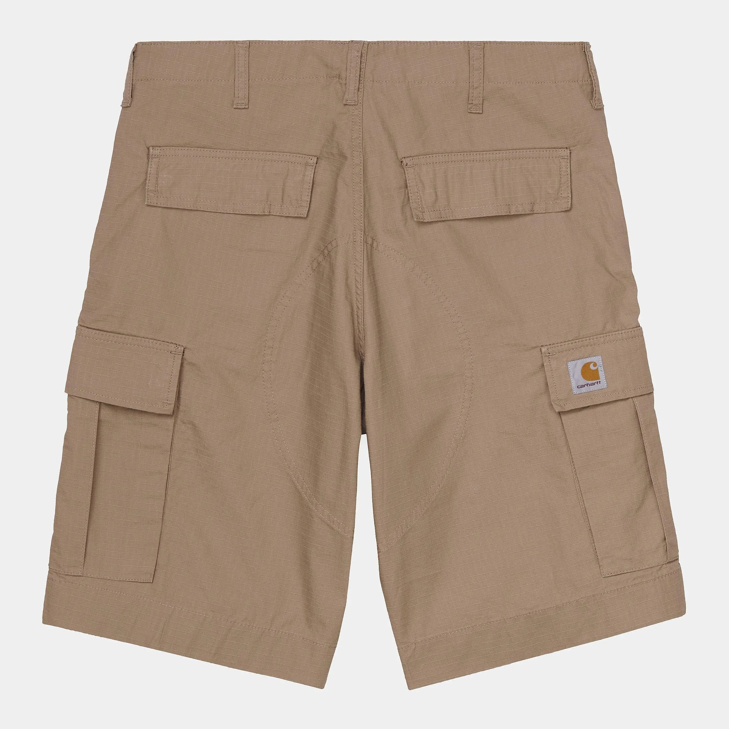 SHORT CARGO - LEATHER RINSED