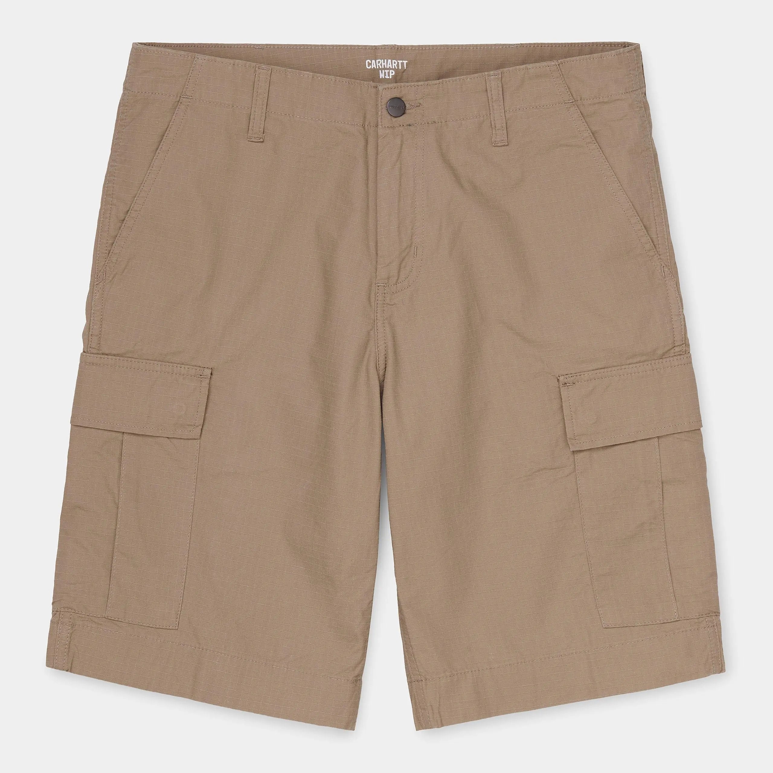 SHORT CARGO - LEATHER RINSED