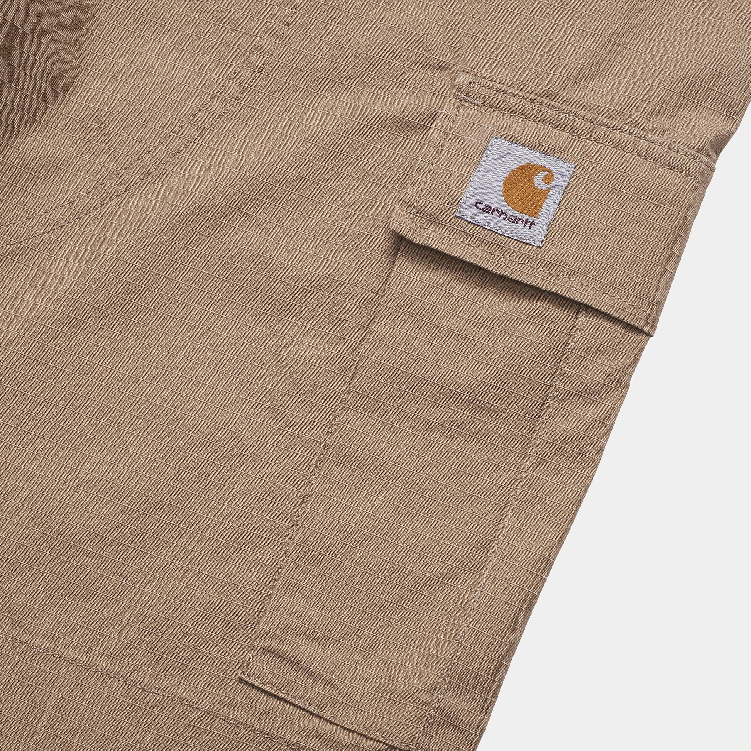 SHORT CARGO - LEATHER RINSED