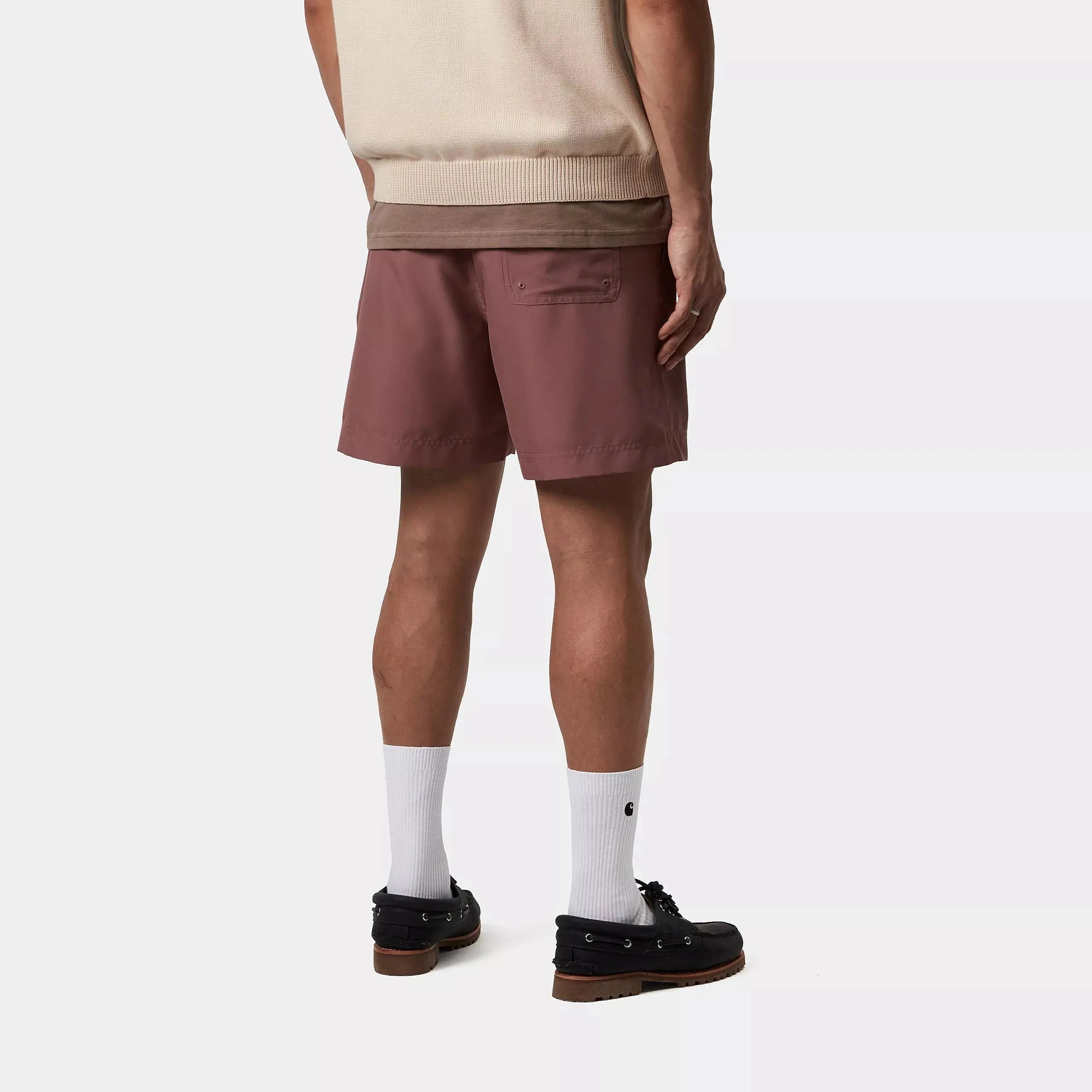 CARHARTT WIP - SHORT DE BAIN CHASE - DUSKY PINK - Klubb