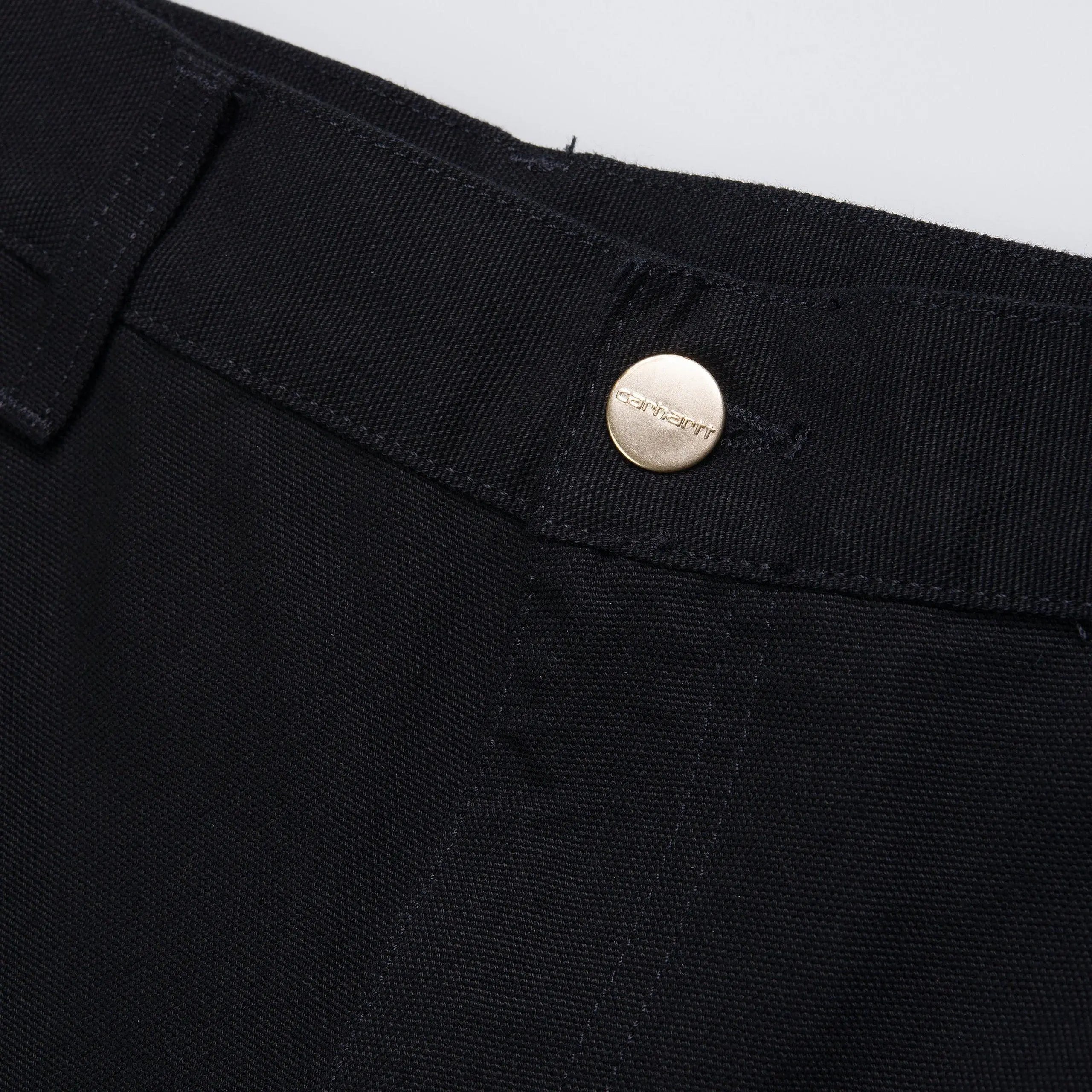 SHORT SINGLE KNEE - BLACK RINSED
