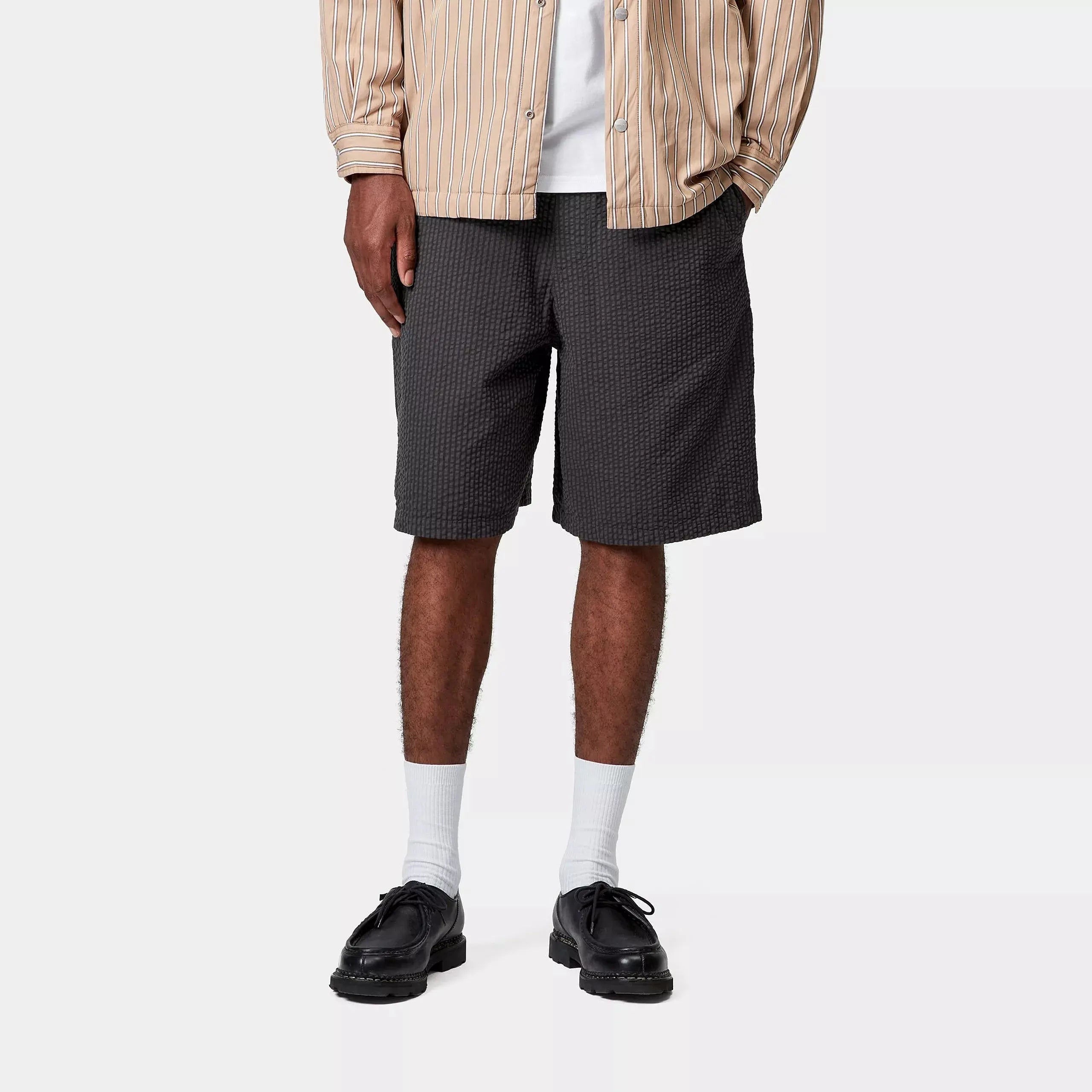 CARHARTT WIP - SHORT TOLAND NOIR - Klubb