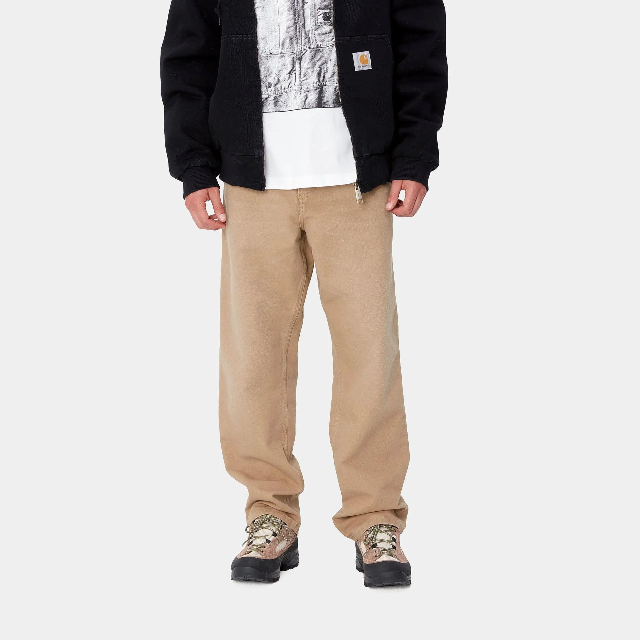SINGLE KNEE PANT - PEANUT CARHARTT WIP - Klubb