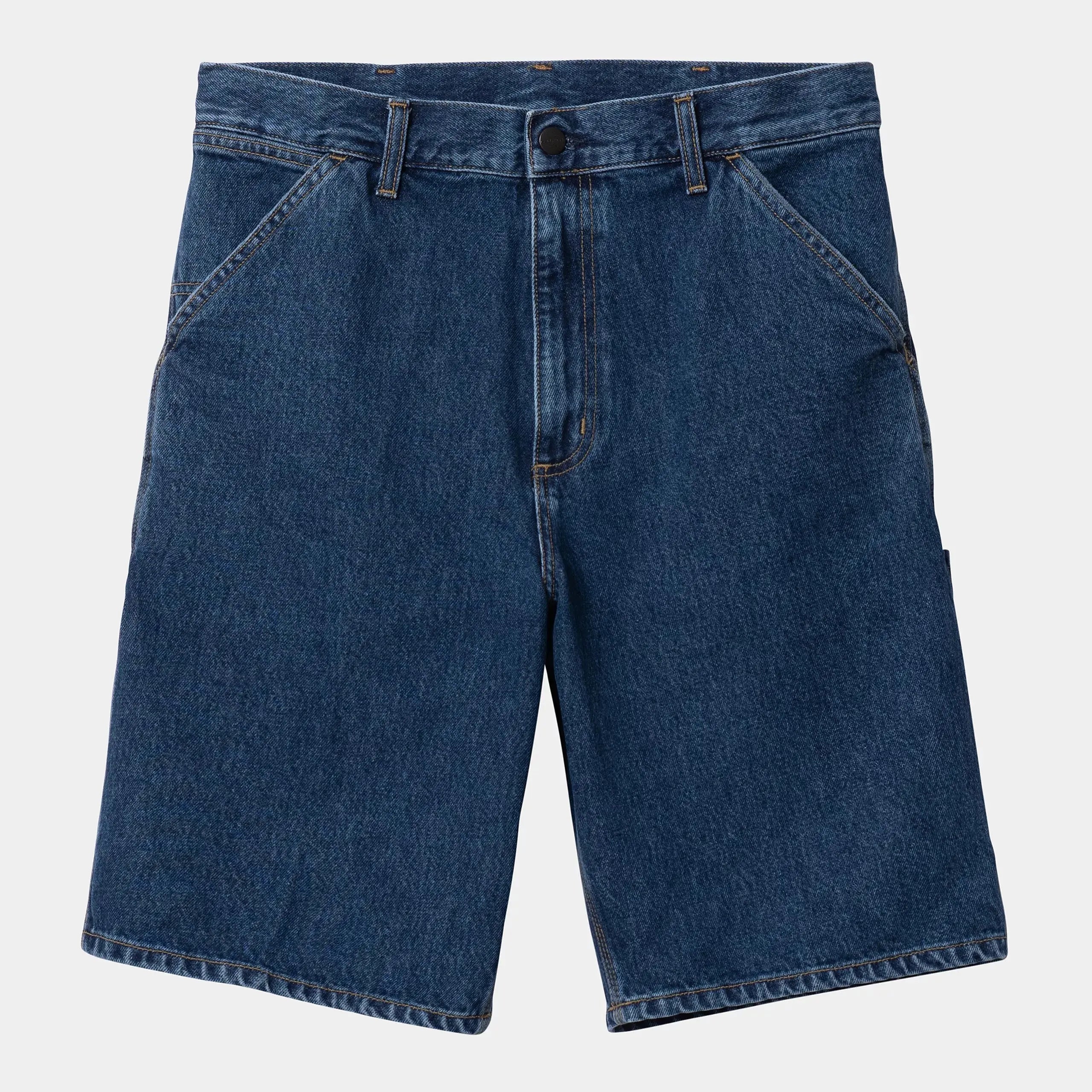 SINGLE KNEE SHORT BLUE STON WASHED CARHARTT WIP - Klubb