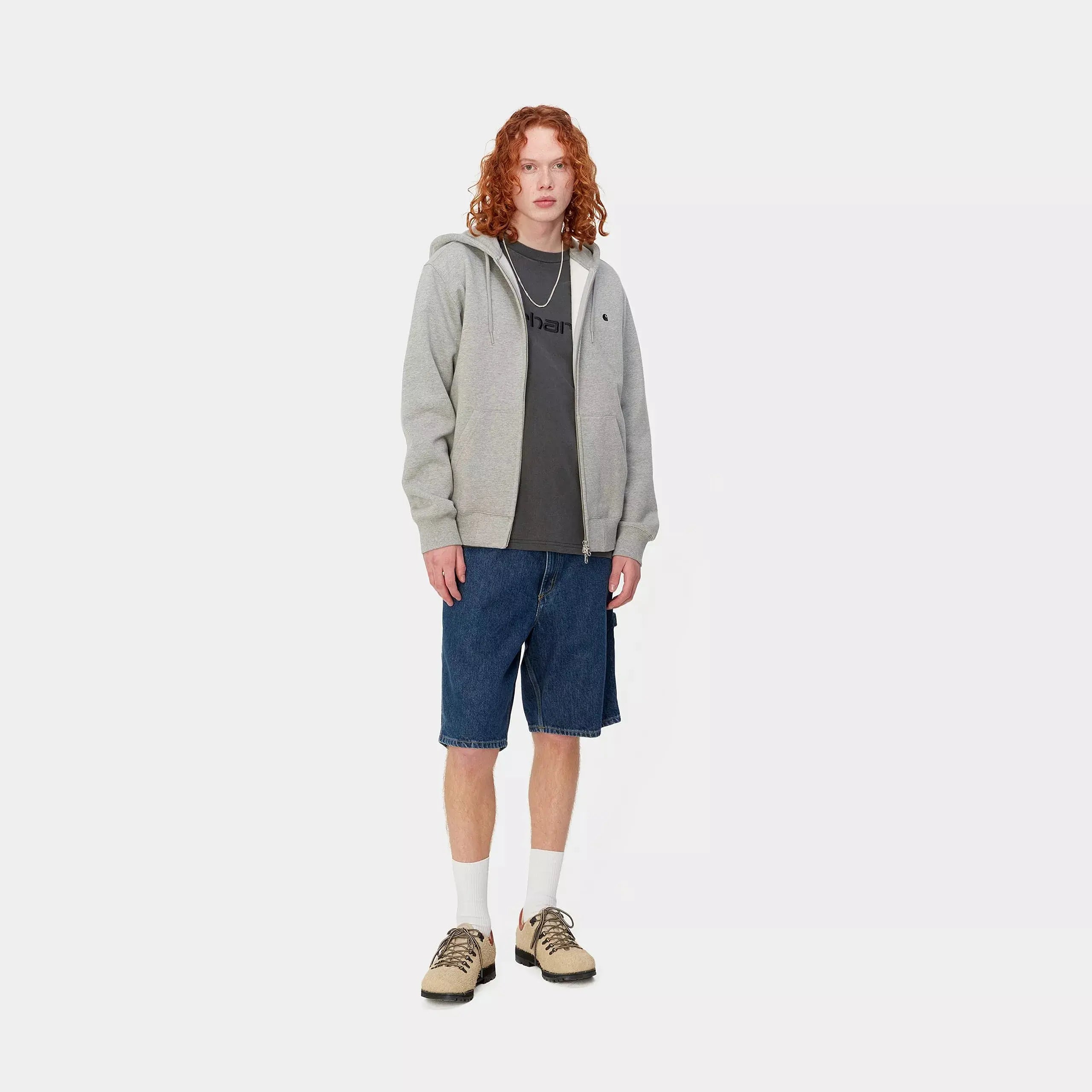 SINGLE KNEE SHORT BLUE STON WASHED CARHARTT WIP - Klubb
